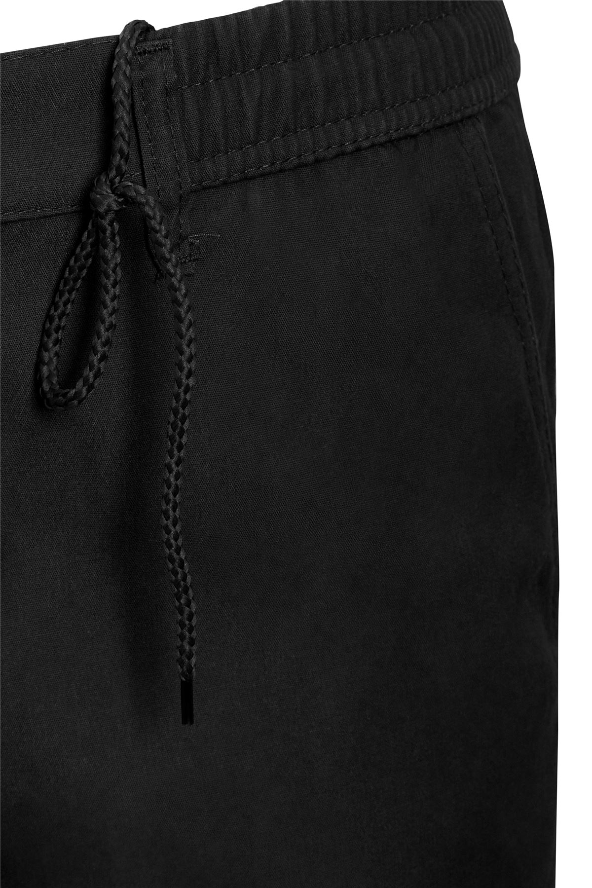 Shelikes Mens Lined Thermal Bottoms Elasticated Cargo Combat Multi Pocket Pants