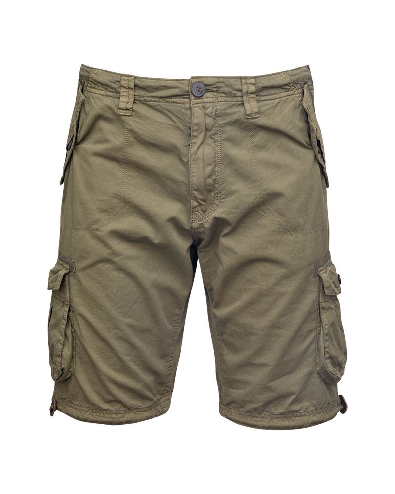 Mens Knee Length Cargo Utility Pocket Shorts Summer Hiking Cotton
