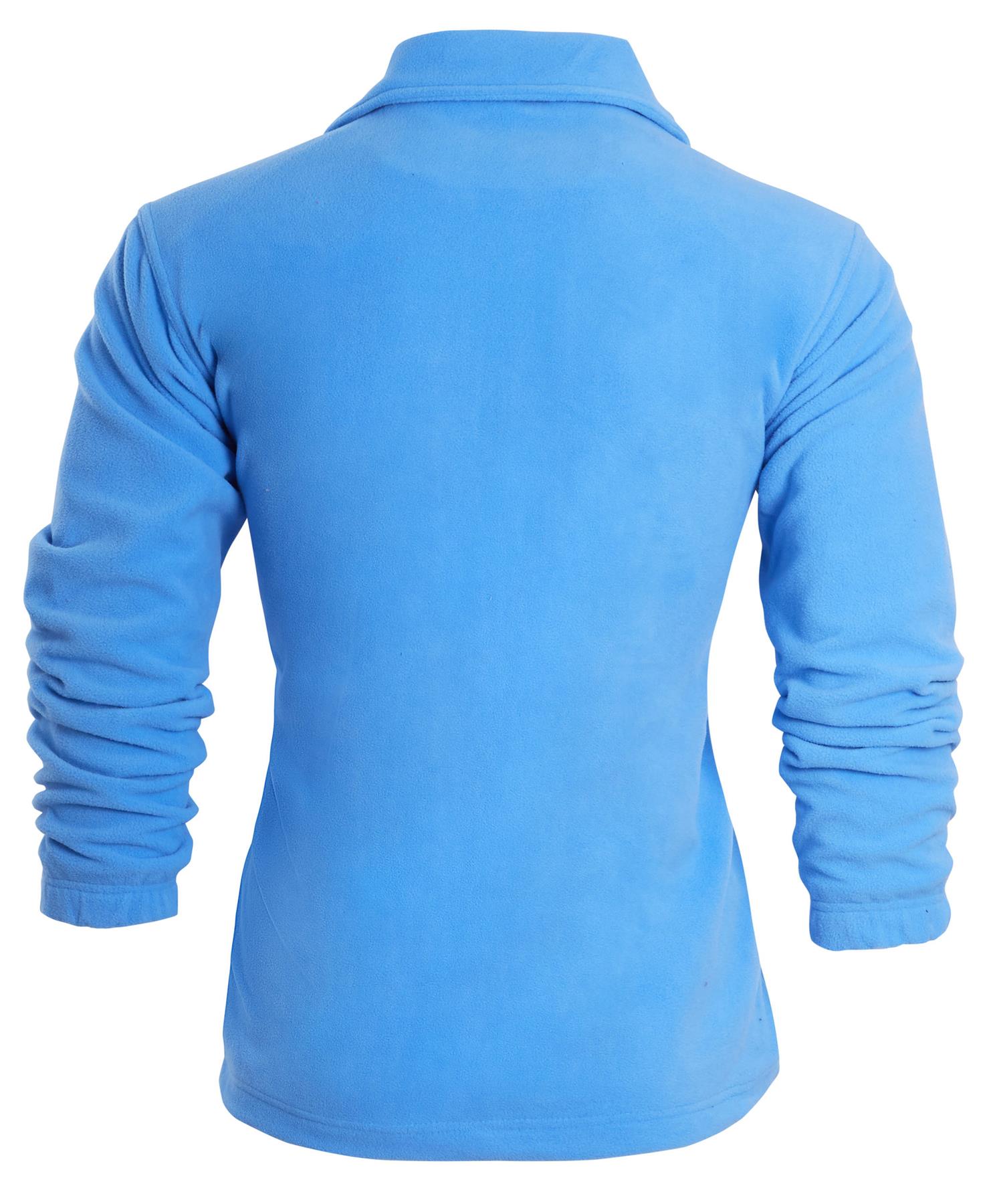 Chaqueta Polo Kraftd Unisex Micro Suave Lanza Anti Píldora Invierno Ocio Exterior - Imagen 8 de 23