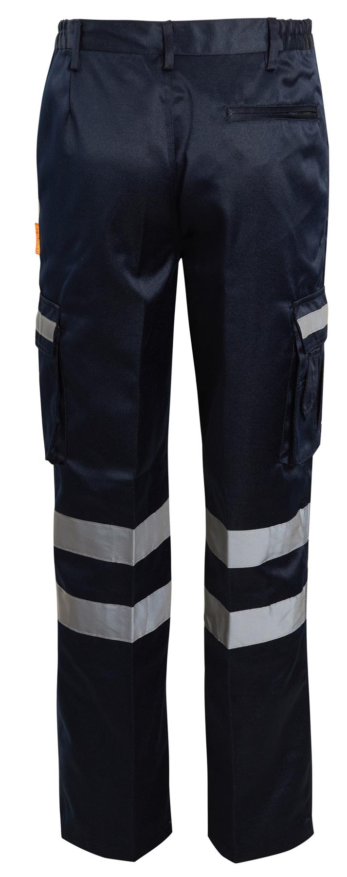 Pantalones Pantalones de trabajo de carga de seguridad para hombre Hi Vis Combat Bottoms Railwa - Imagen 6 de 20