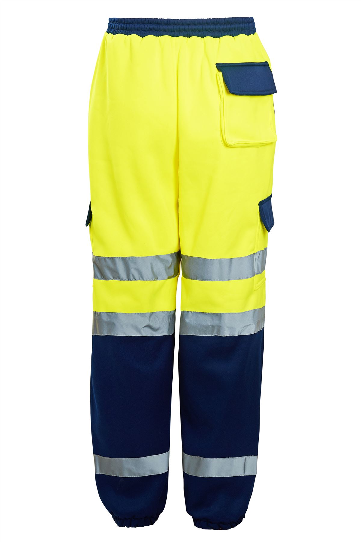 Mens Hi Vis Viz JOGGING BOTTOMS Combat 
