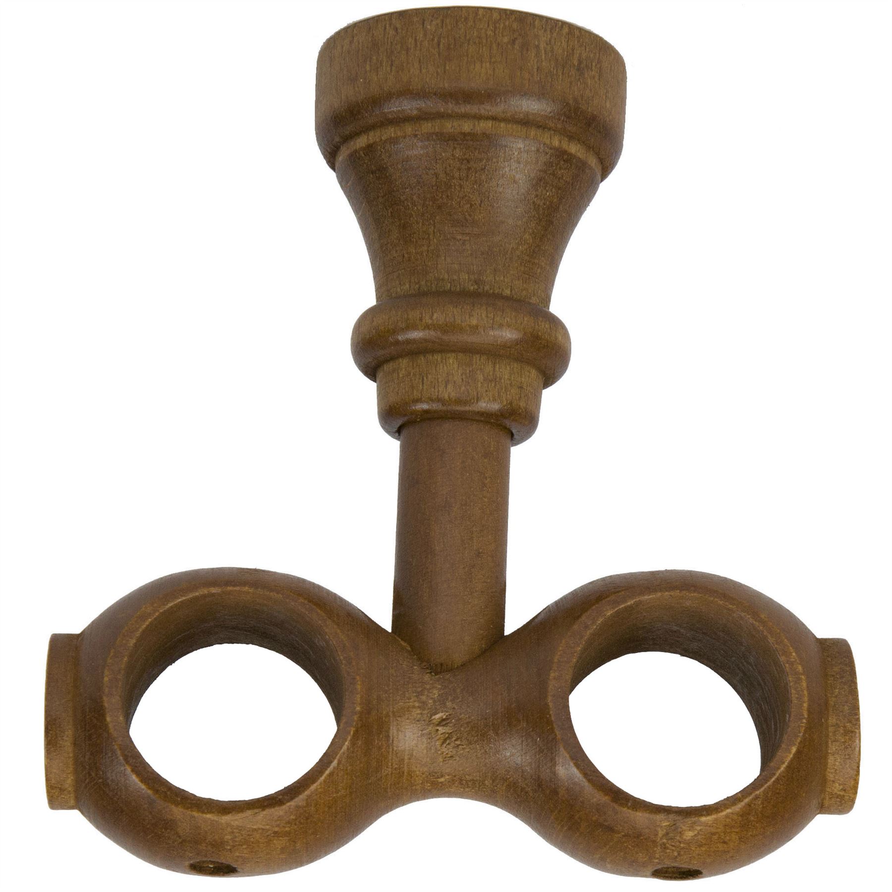 Curtain Wooden Ceiling Bracket, 28mm Natural, colour choice - Picture 5 of 11