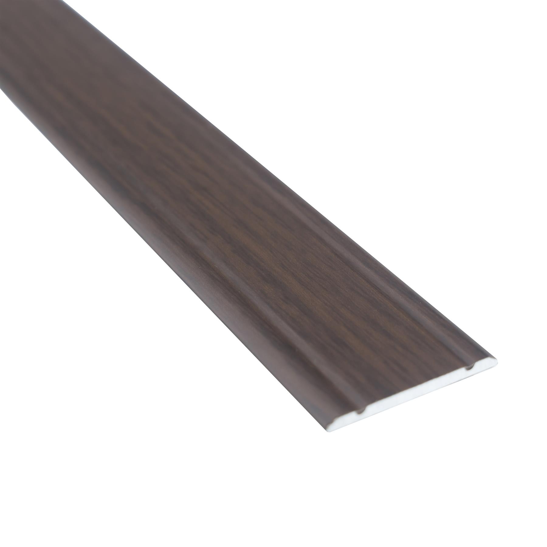 SELF-ADHESIVE WOOD EFFECT ALUMINIUM FLOOR EDGING BAR STRIP TRIM THRESHOLD 930x30 - Picture 29 of 78