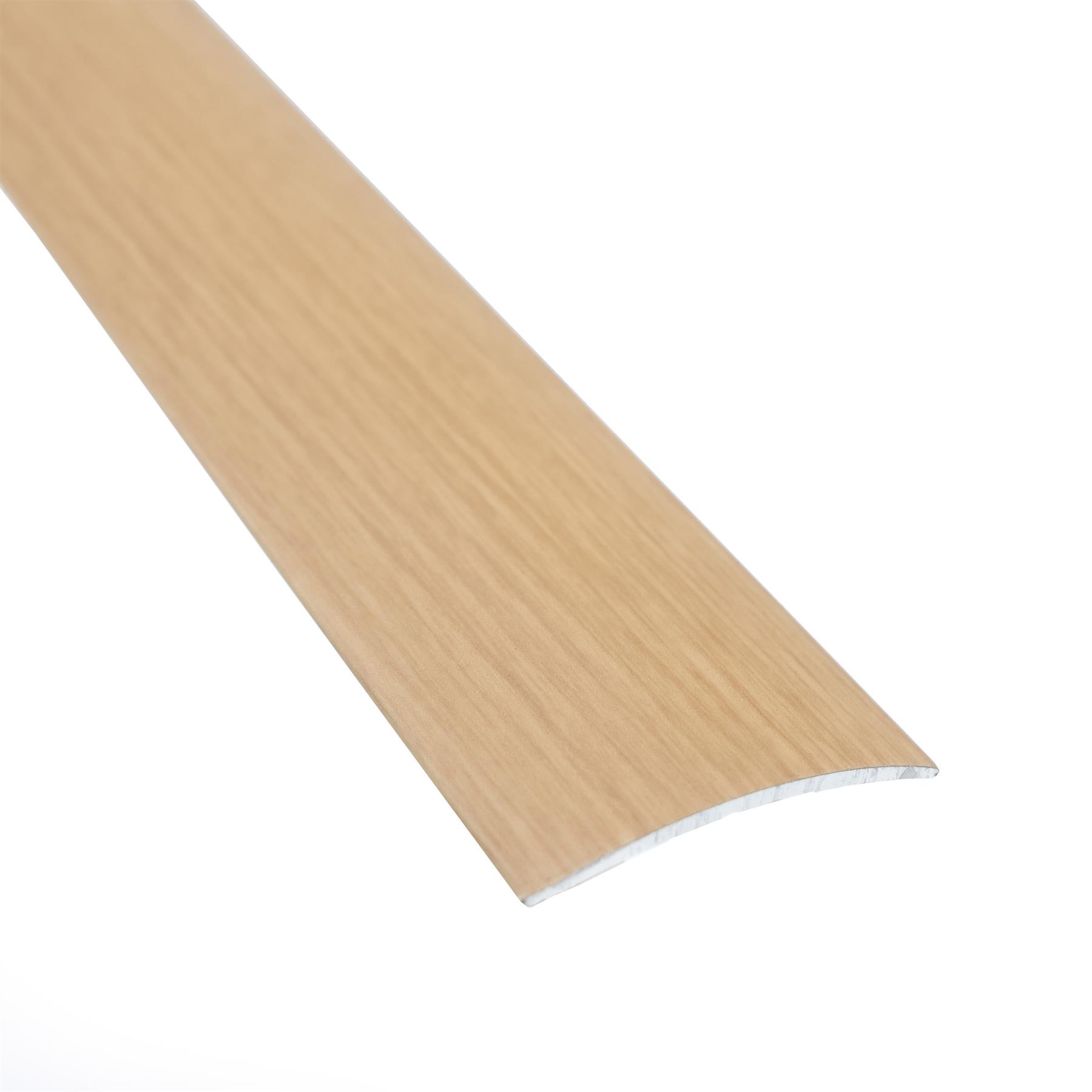 Door threshold wood effect aluminium trim 930x40x5mm Self-adhesive bar strip - Picture 15 of 85