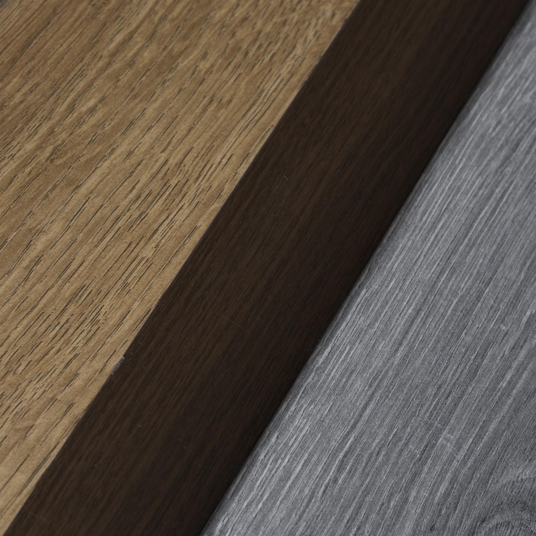930x35 SELF-ADHESIVE WOOD EFFECT ALUMINIUM FLOOR BAR EDGE TRIM THRESHOLD PROFILE - Picture 54 of 80