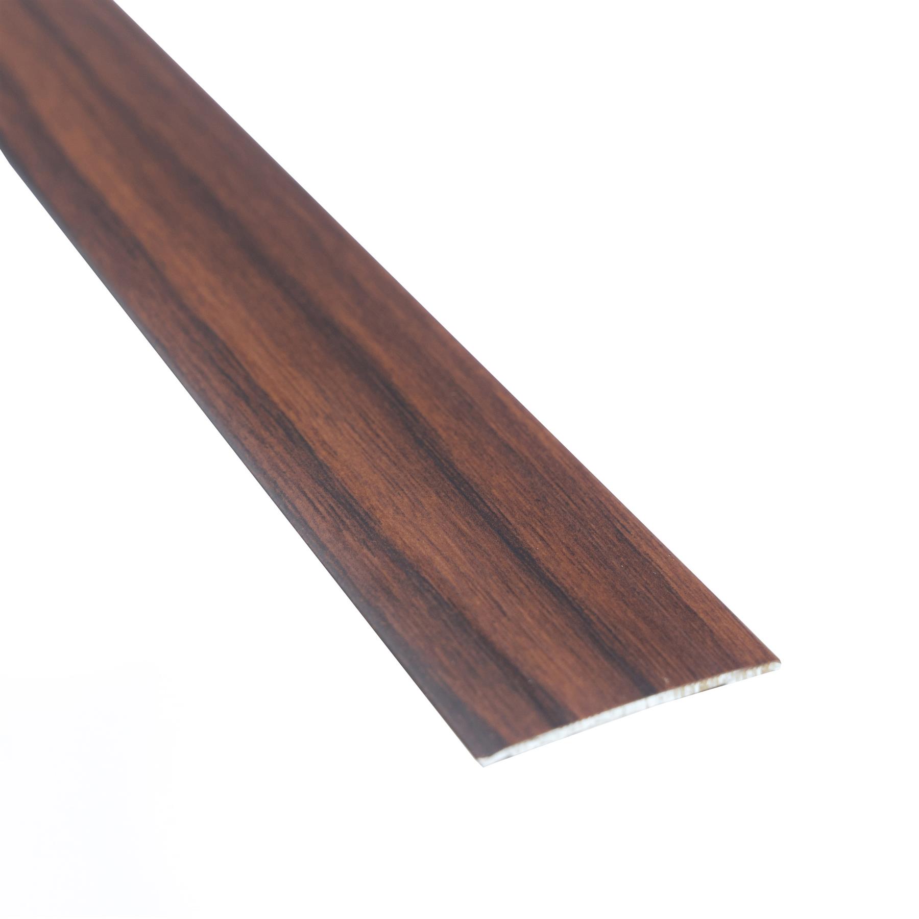 930x35 SELF-ADHESIVE WOOD EFFECT ALUMINIUM FLOOR BAR EDGE TRIM THRESHOLD PROFILE - Picture 71 of 80