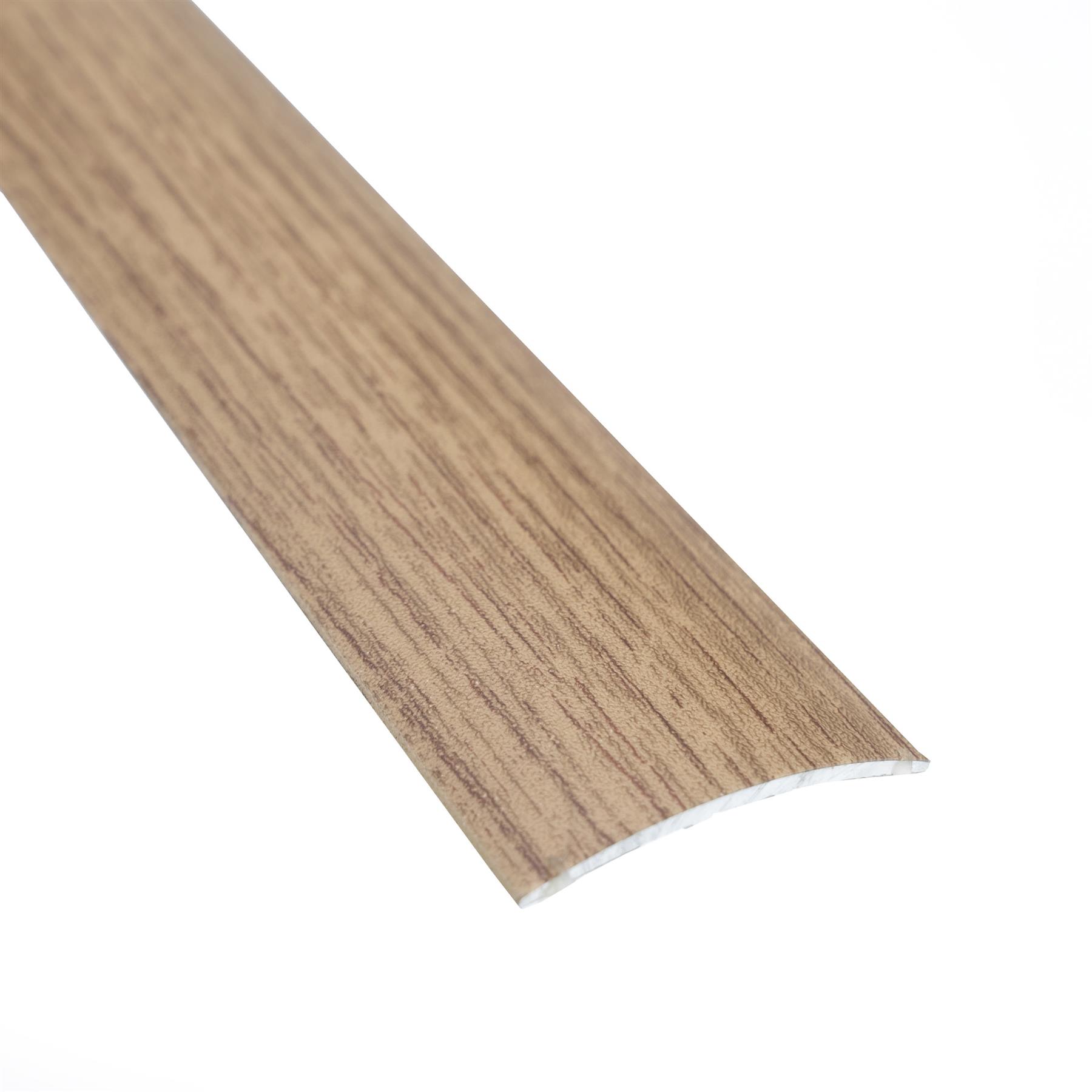 Door threshold wood effect aluminium trim 930x40x5mm Self-adhesive bar strip - Picture 39 of 85