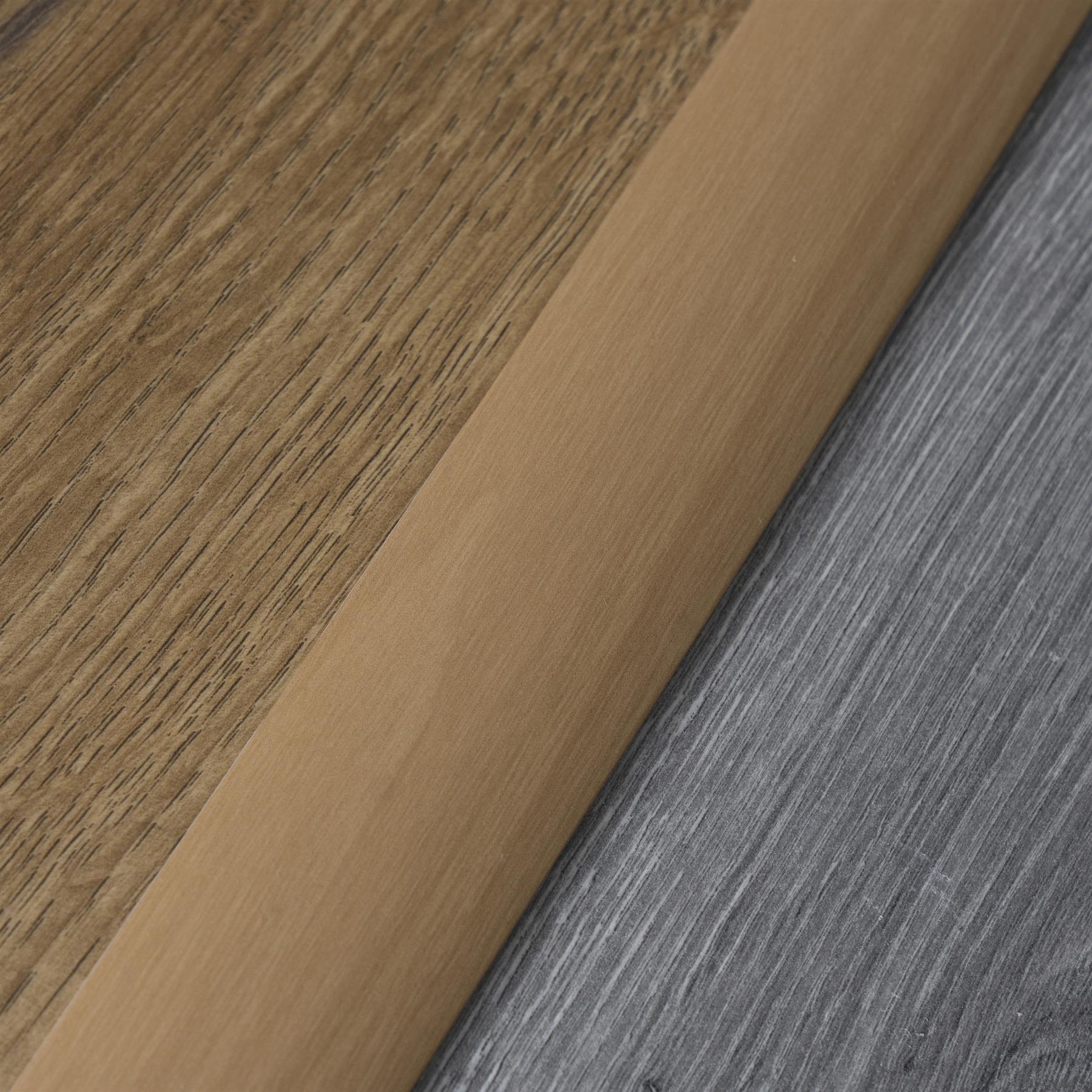 Door threshold wood effect PVC self-adhesive-screw trim 1000x40x5mm bar strip - Picture 20 of 87