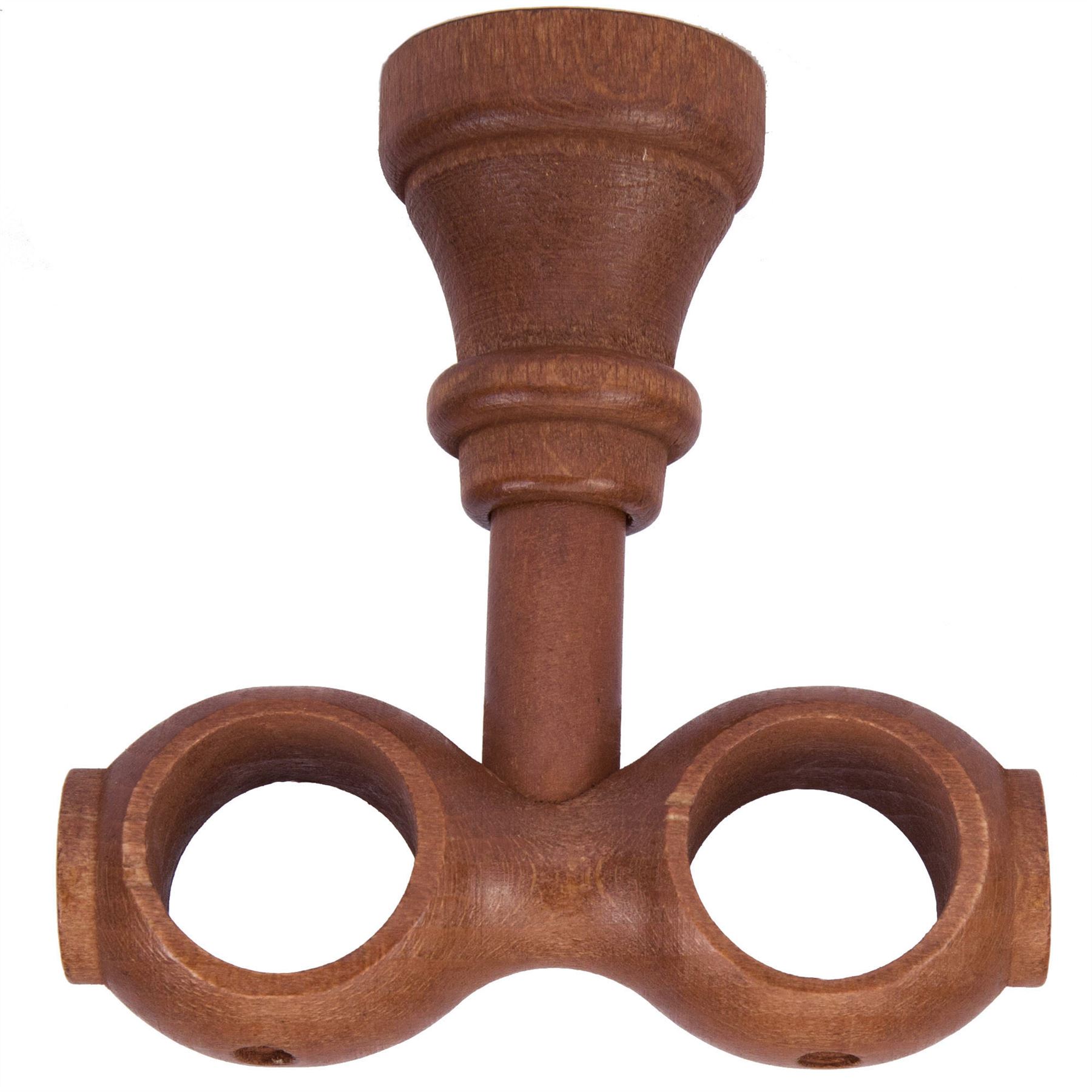 Curtain Wooden Ceiling Bracket, 28mm Natural, colour choice - Picture 6 of 11