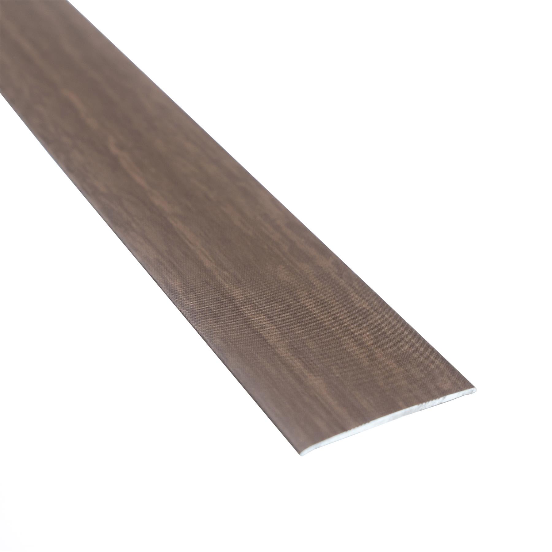 930x35 SELF-ADHESIVE WOOD EFFECT ALUMINIUM FLOOR BAR EDGE TRIM THRESHOLD PROFILE - Picture 30 of 80