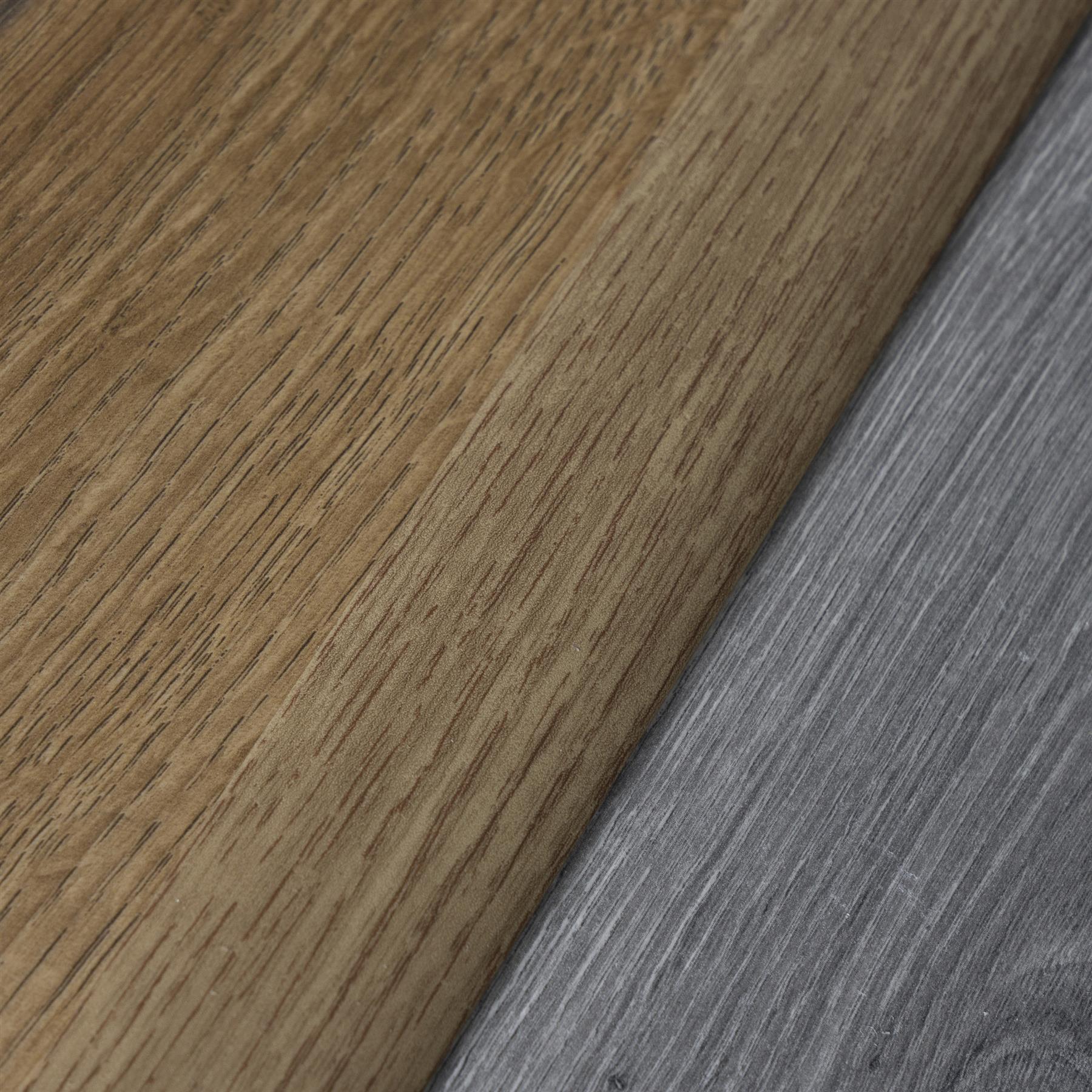 930x35 SELF-ADHESIVE WOOD EFFECT ALUMINIUM FLOOR BAR EDGE TRIM THRESHOLD PROFILE - Picture 44 of 80
