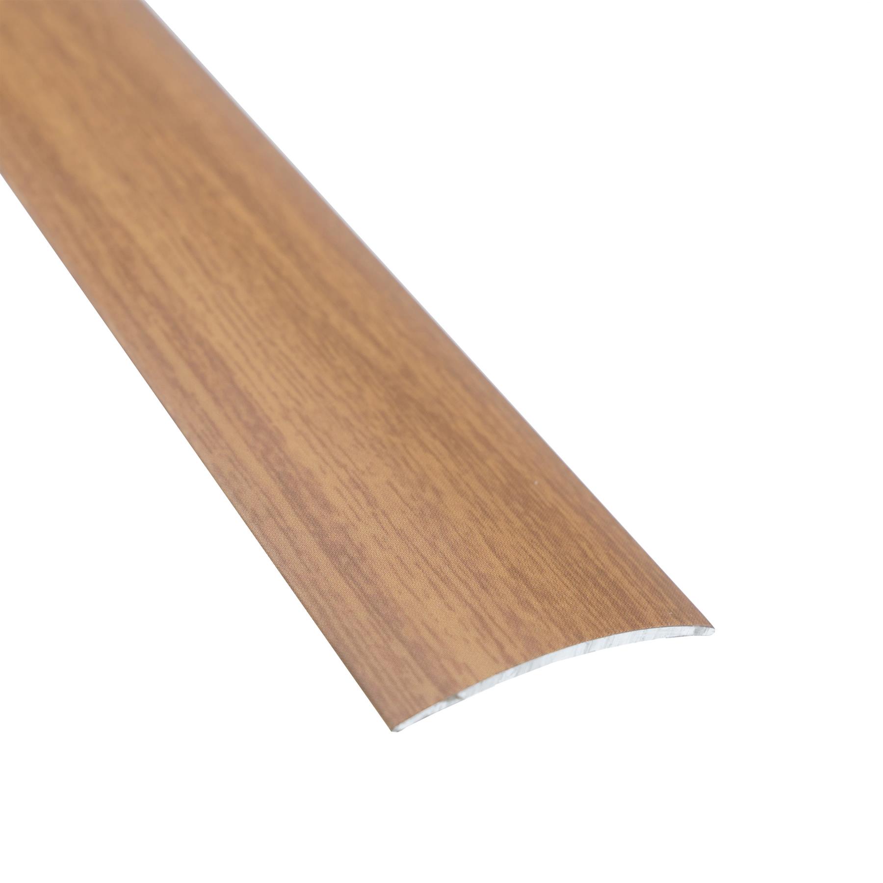 Door threshold wood effect aluminium trim 930x40x5mm Self-adhesive bar strip - Picture 5 of 85