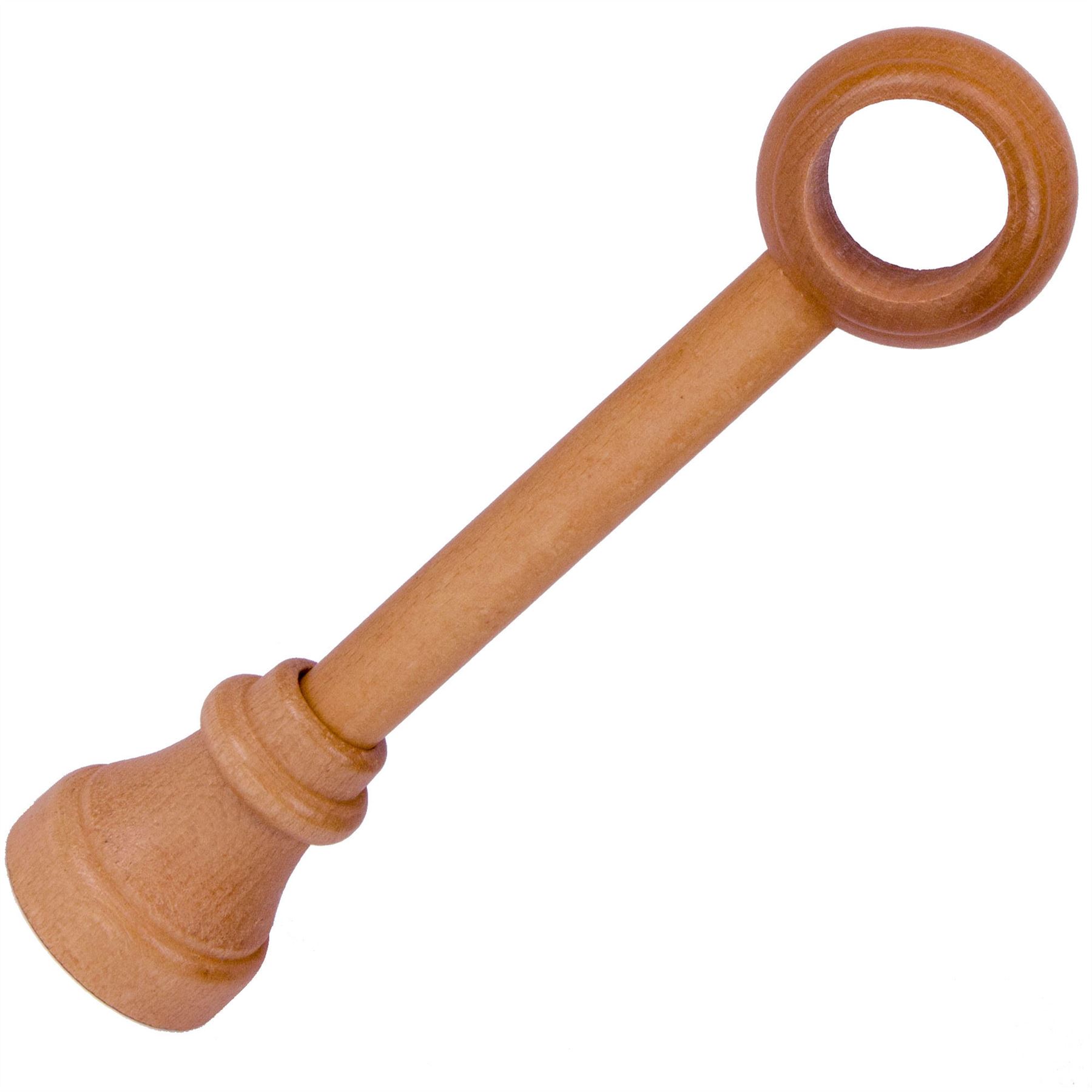 Wooden Classic Single Bracket / Holder for Wooden Curtain Pole / Rail 28mm - Picture 3 of 11