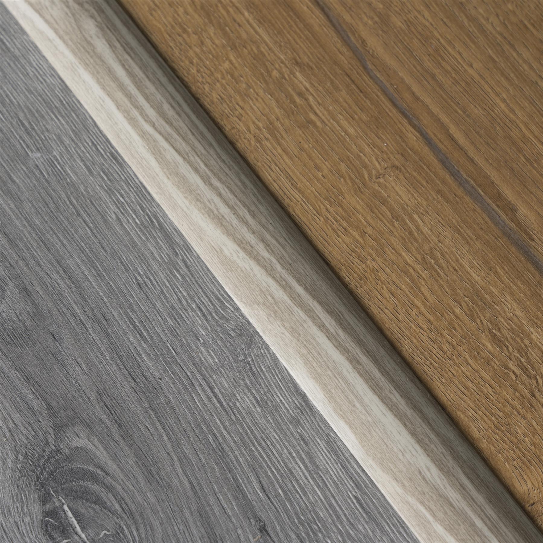 930x35 SELF-ADHESIVE WOOD EFFECT ALUMINIUM FLOOR BAR EDGE TRIM THRESHOLD PROFILE - Picture 14 of 80