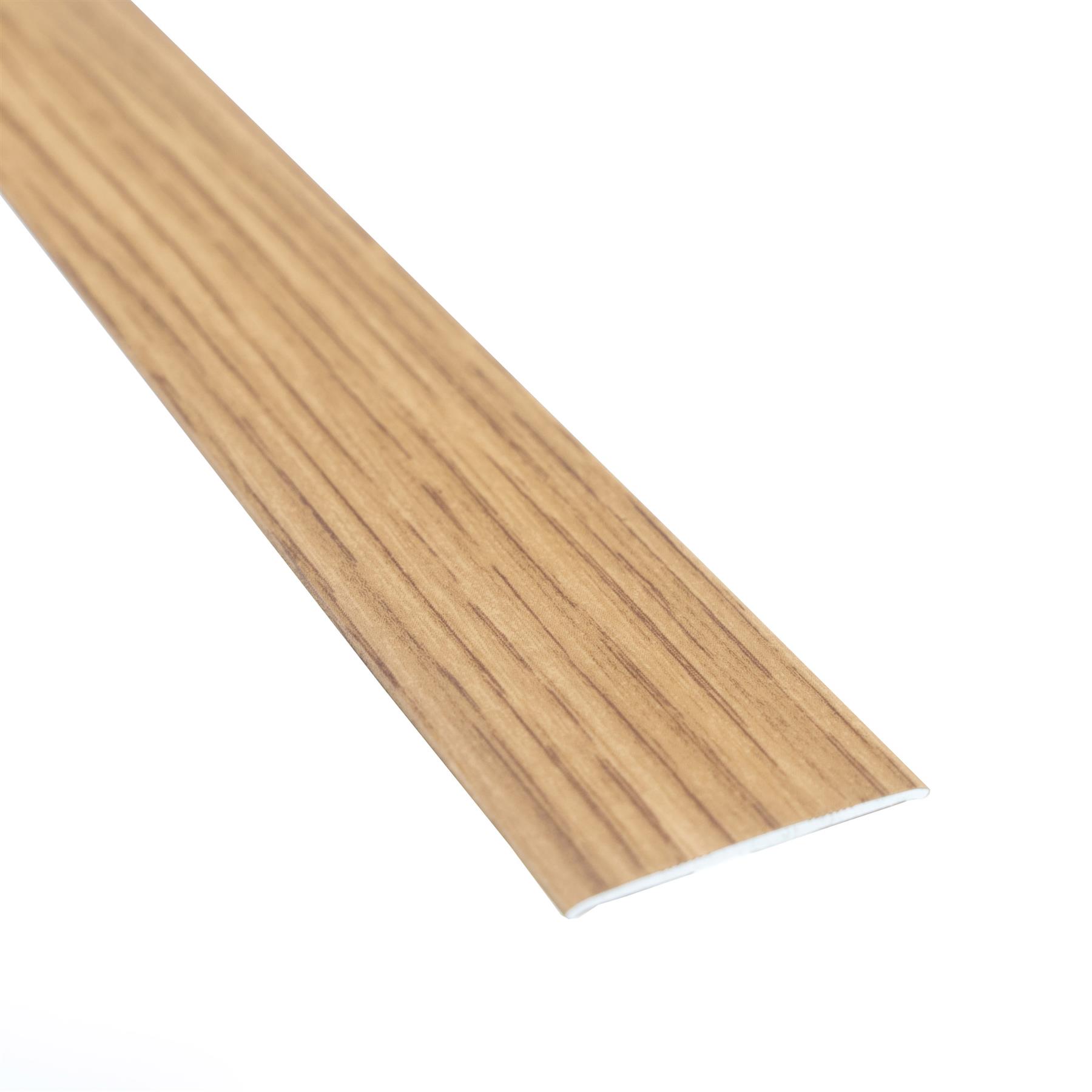 930x35 SELF-ADHESIVE WOOD EFFECT ALUMINIUM FLOOR BAR EDGE TRIM THRESHOLD PROFILE - Picture 35 of 80