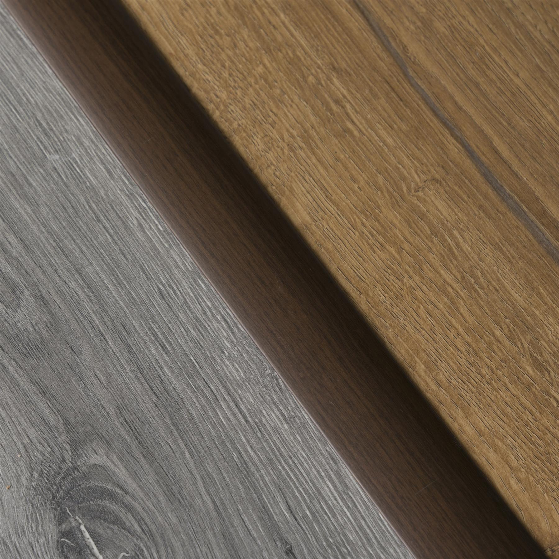 930x35 SELF-ADHESIVE WOOD EFFECT ALUMINIUM FLOOR BAR EDGE TRIM THRESHOLD PROFILE - Picture 53 of 80