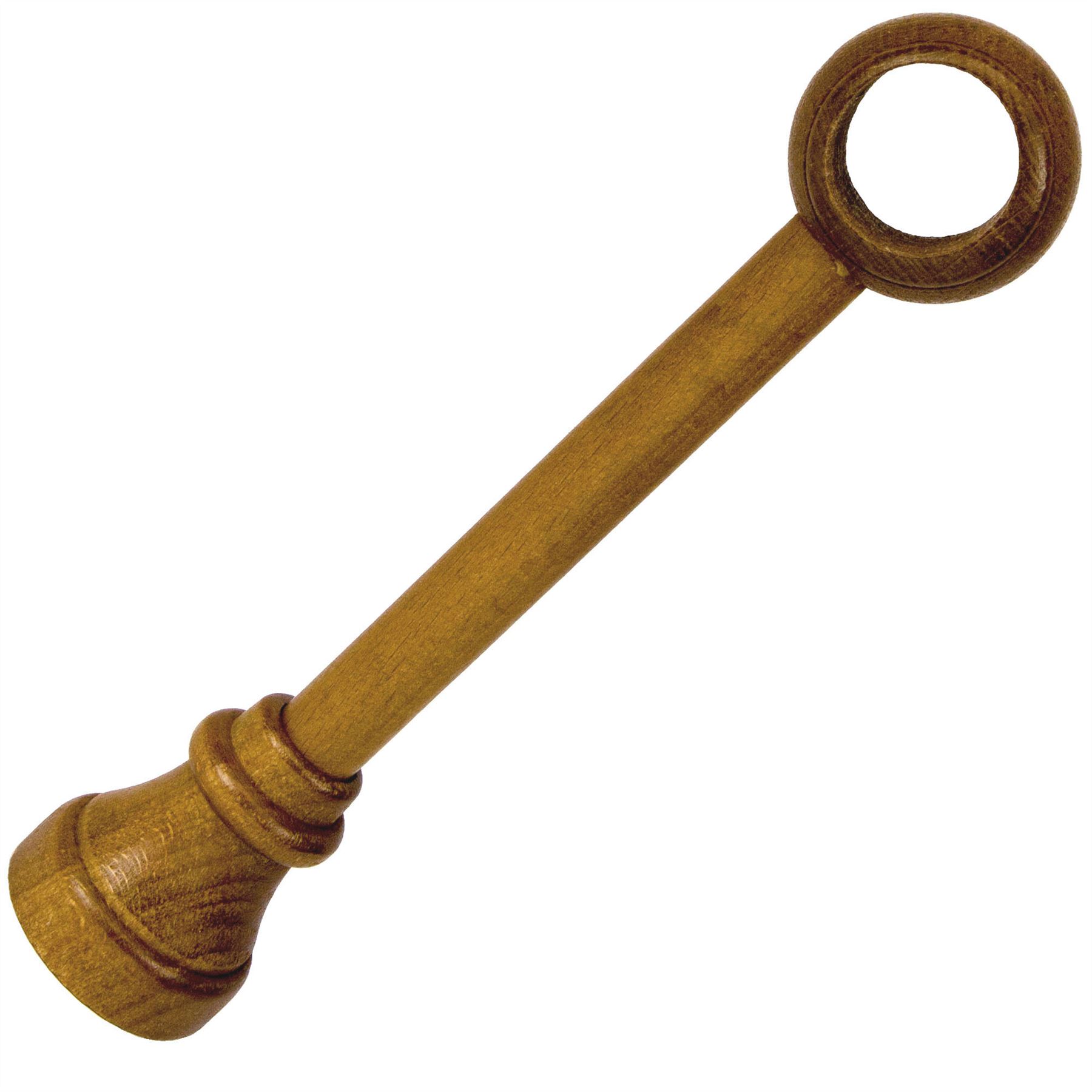 Wooden Classic Single Bracket / Holder for Wooden Curtain Pole / Rail 28mm - Picture 9 of 11