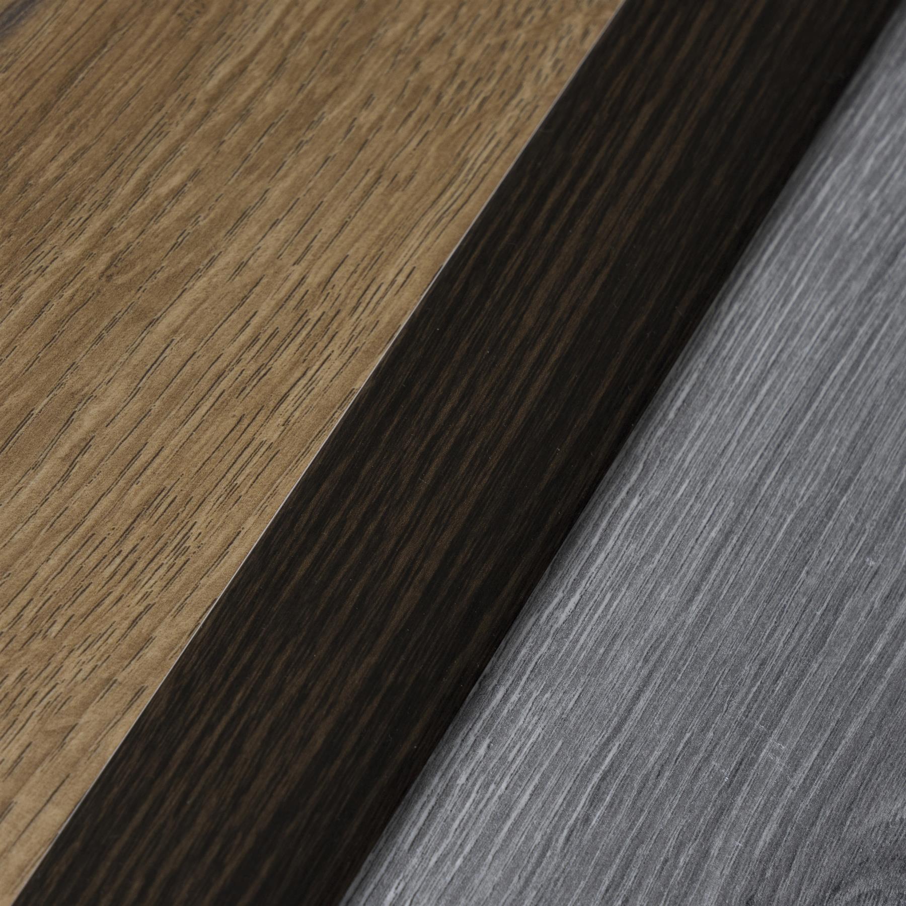 930x35 SELF-ADHESIVE WOOD EFFECT ALUMINIUM FLOOR BAR EDGE TRIM THRESHOLD PROFILE - Picture 79 of 80