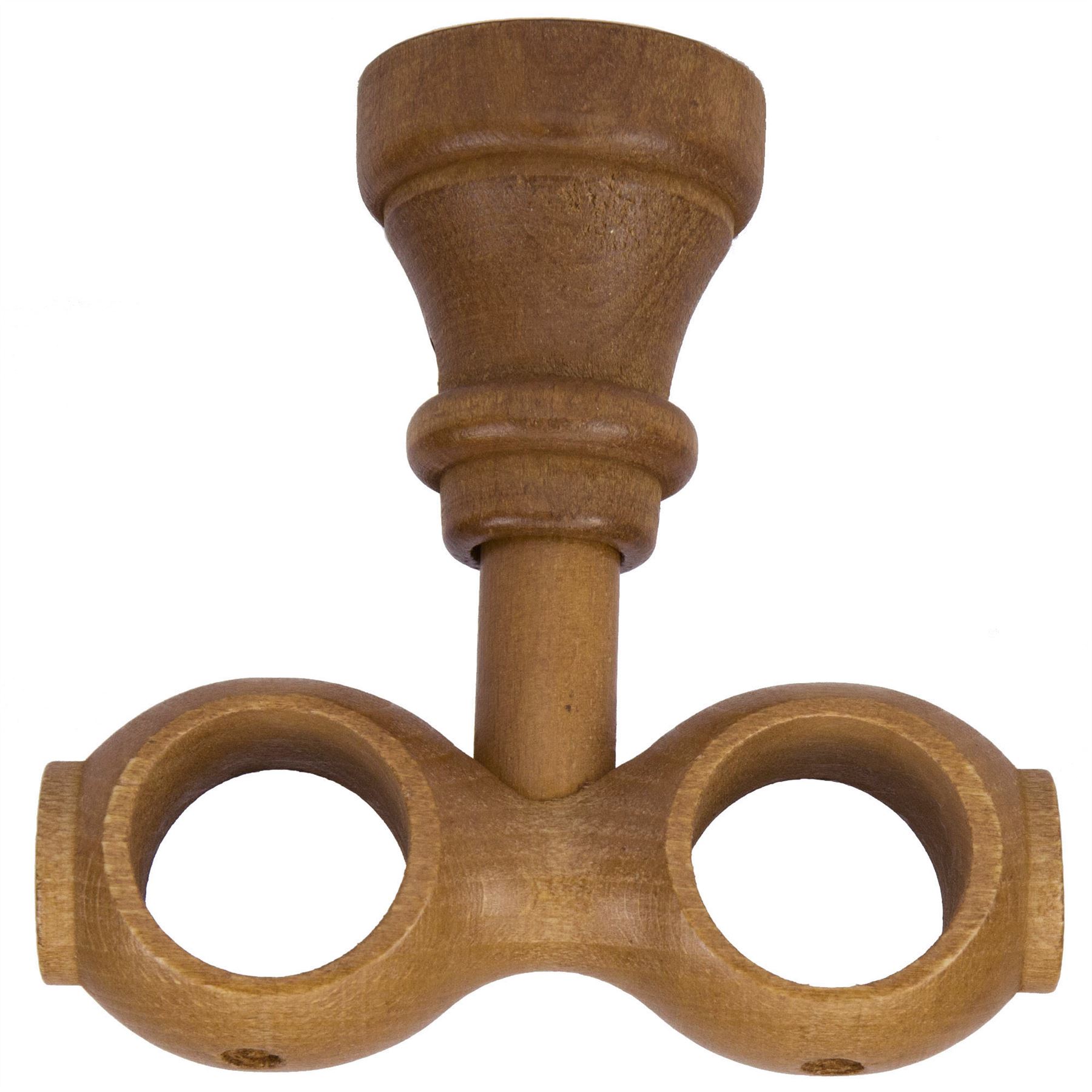 Wooden Classic Ceiling Bracket / Holder for Wooden Curtain Pole / Rail 28mm - Picture 3 of 11