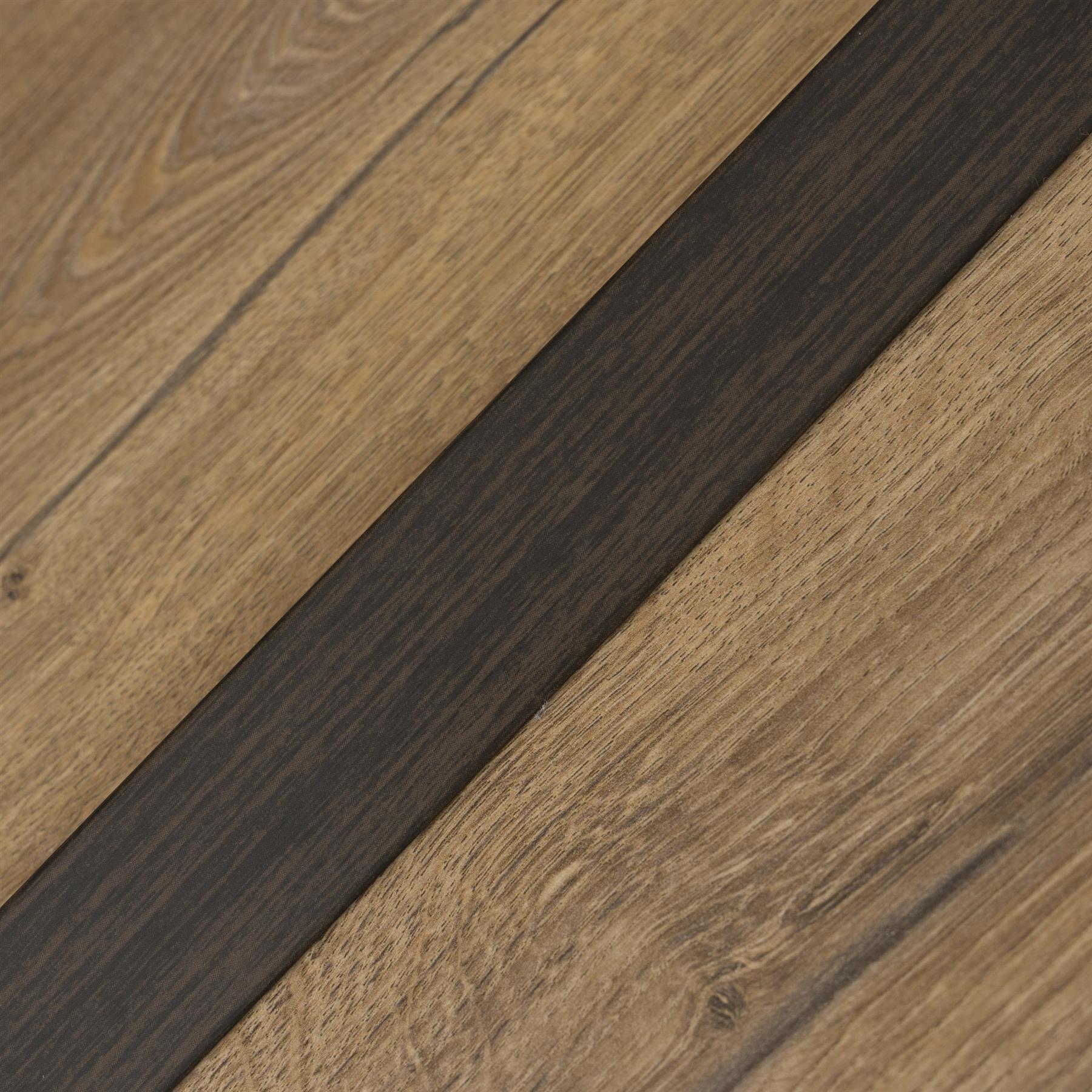 930x35 SELF-ADHESIVE WOOD EFFECT ALUMINIUM FLOOR BAR EDGE TRIM THRESHOLD PROFILE - Picture 80 of 80