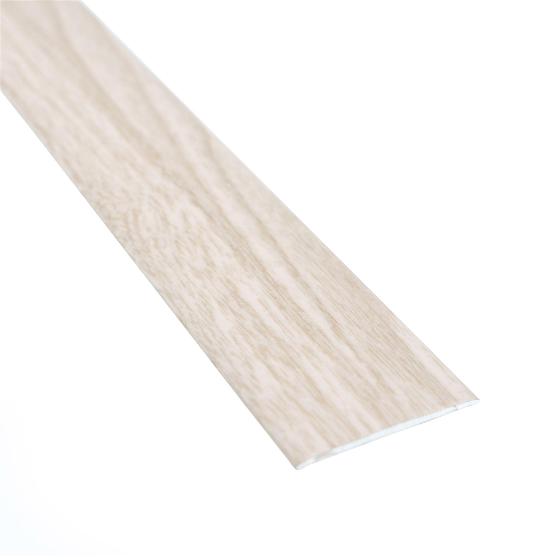 930x35 SELF-ADHESIVE WOOD EFFECT ALUMINIUM FLOOR BAR EDGE TRIM THRESHOLD PROFILE - Picture 60 of 80