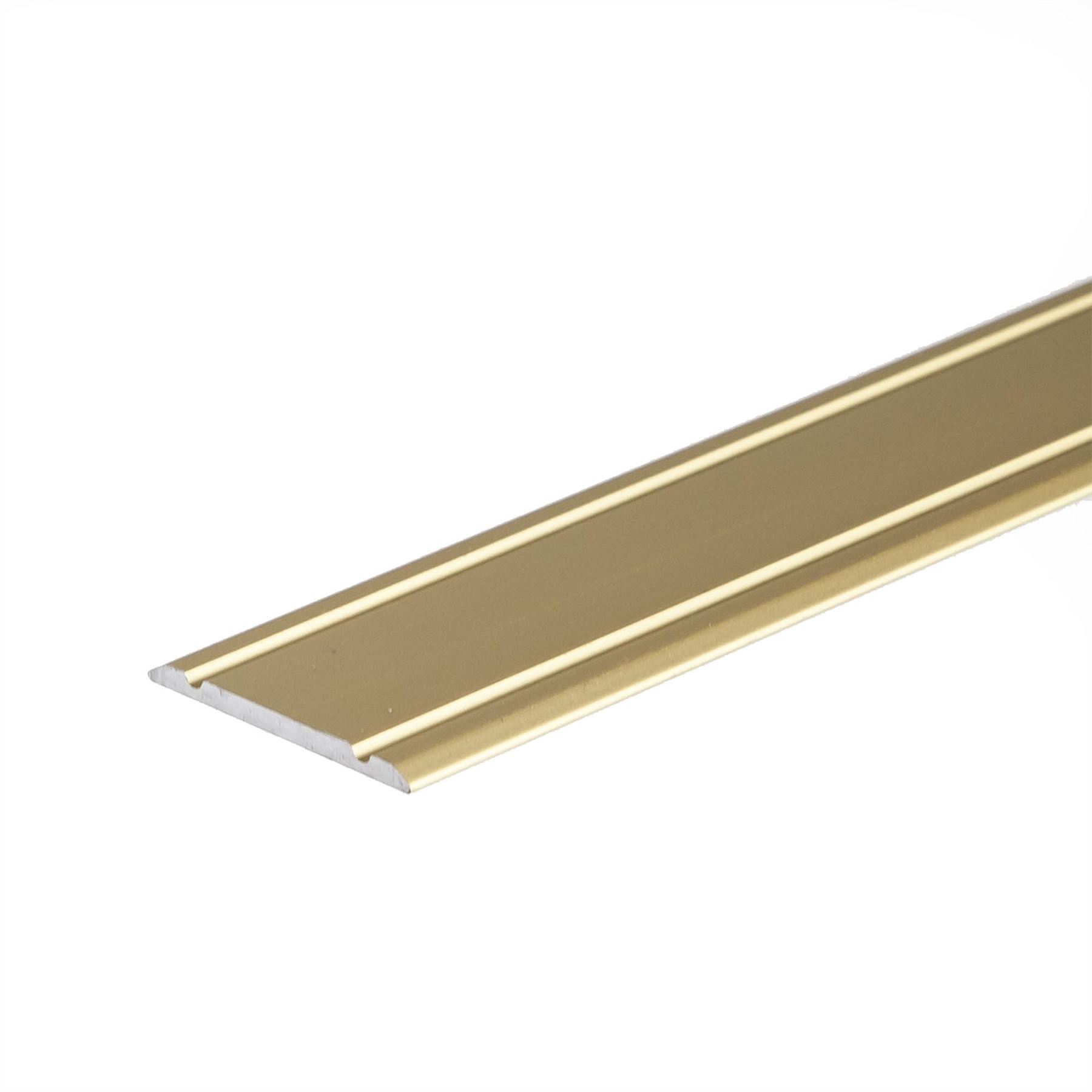 930x30mm SELFADHESIVE ANODISED ALUMINIUM FLOOR EDGING BAR STRIP TRIM