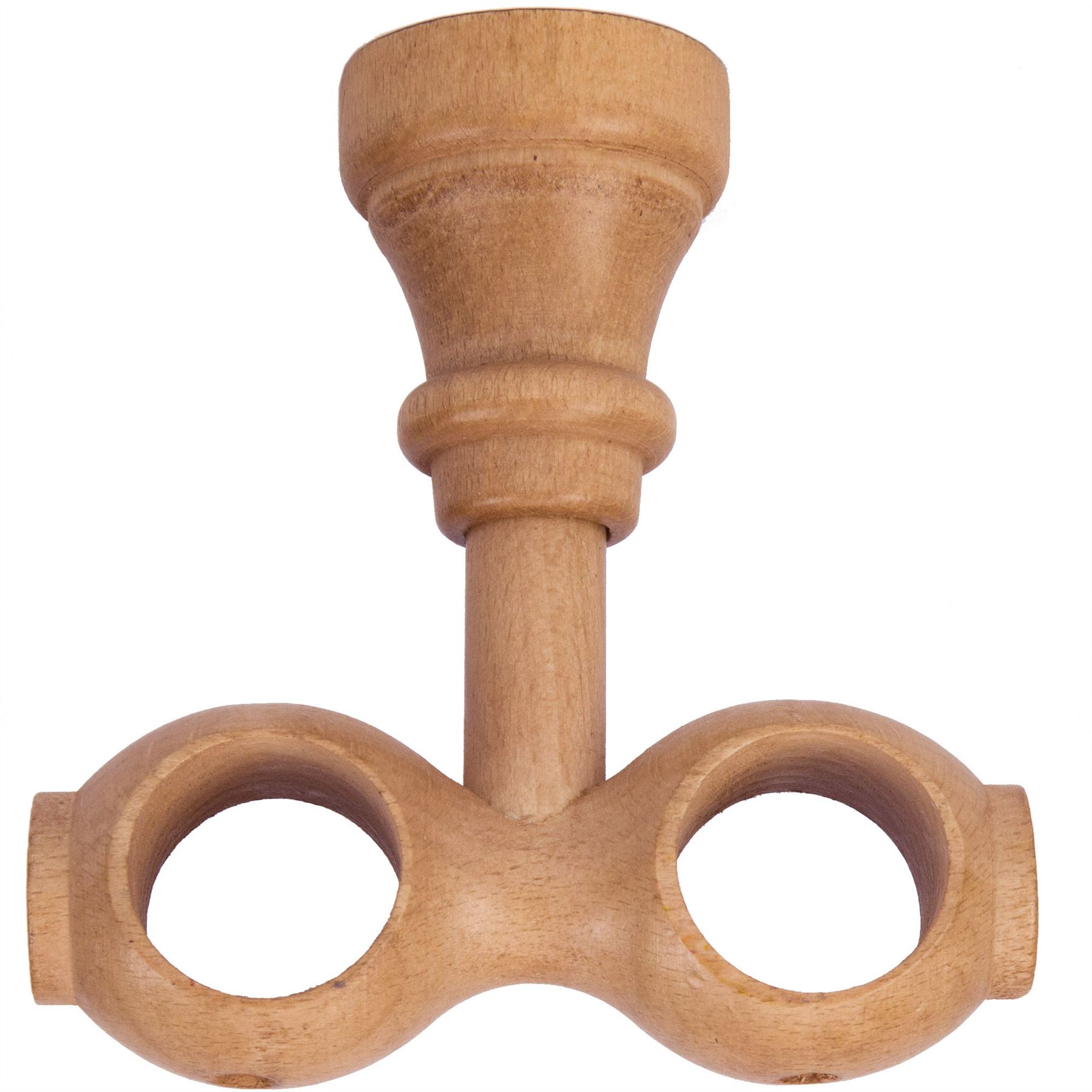 Curtain Wooden Ceiling Bracket, 28mm Natural, colour choice - Picture 7 of 11