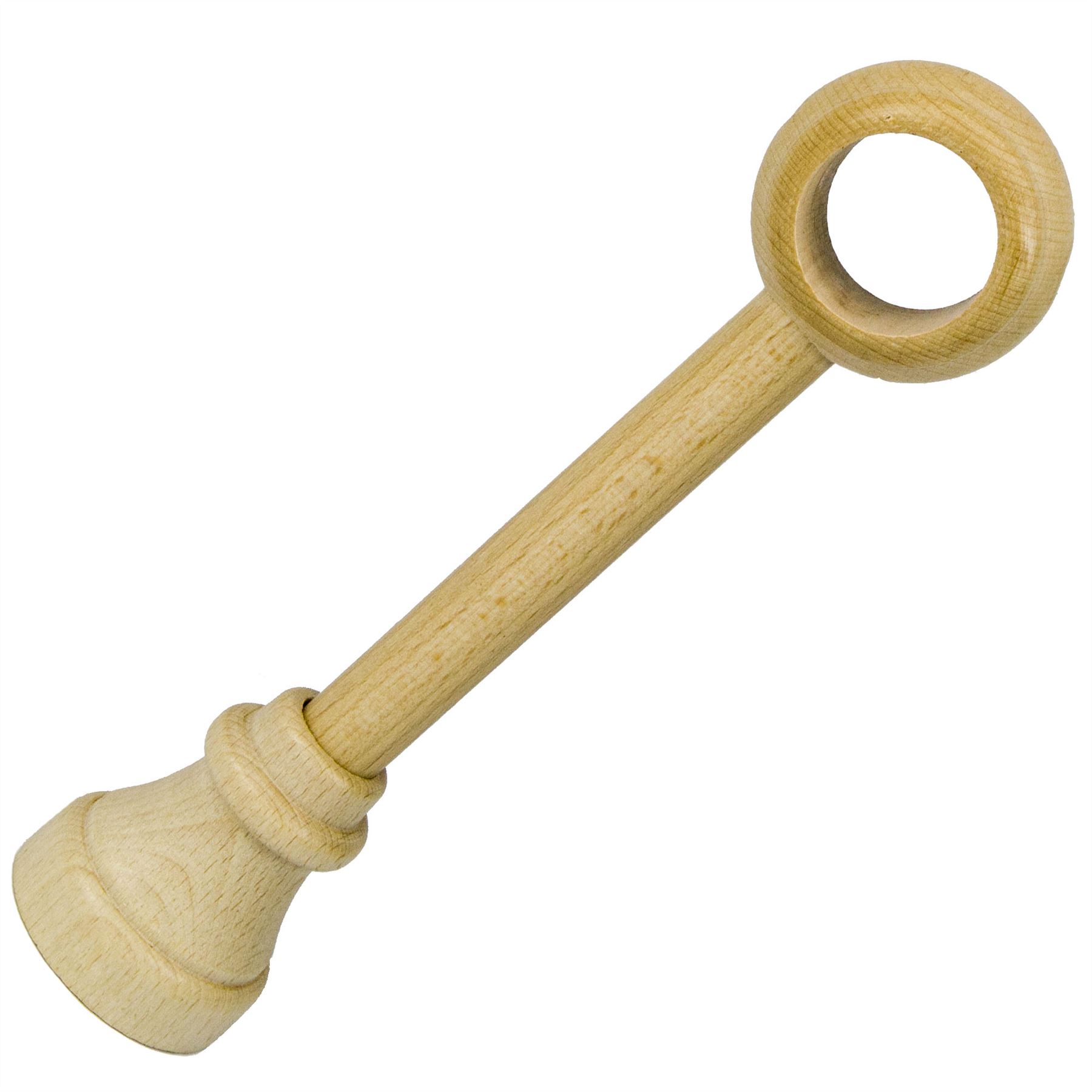 Wooden Classic Single Bracket / Holder for Wooden Curtain Pole / Rail 28mm - Picture 10 of 11