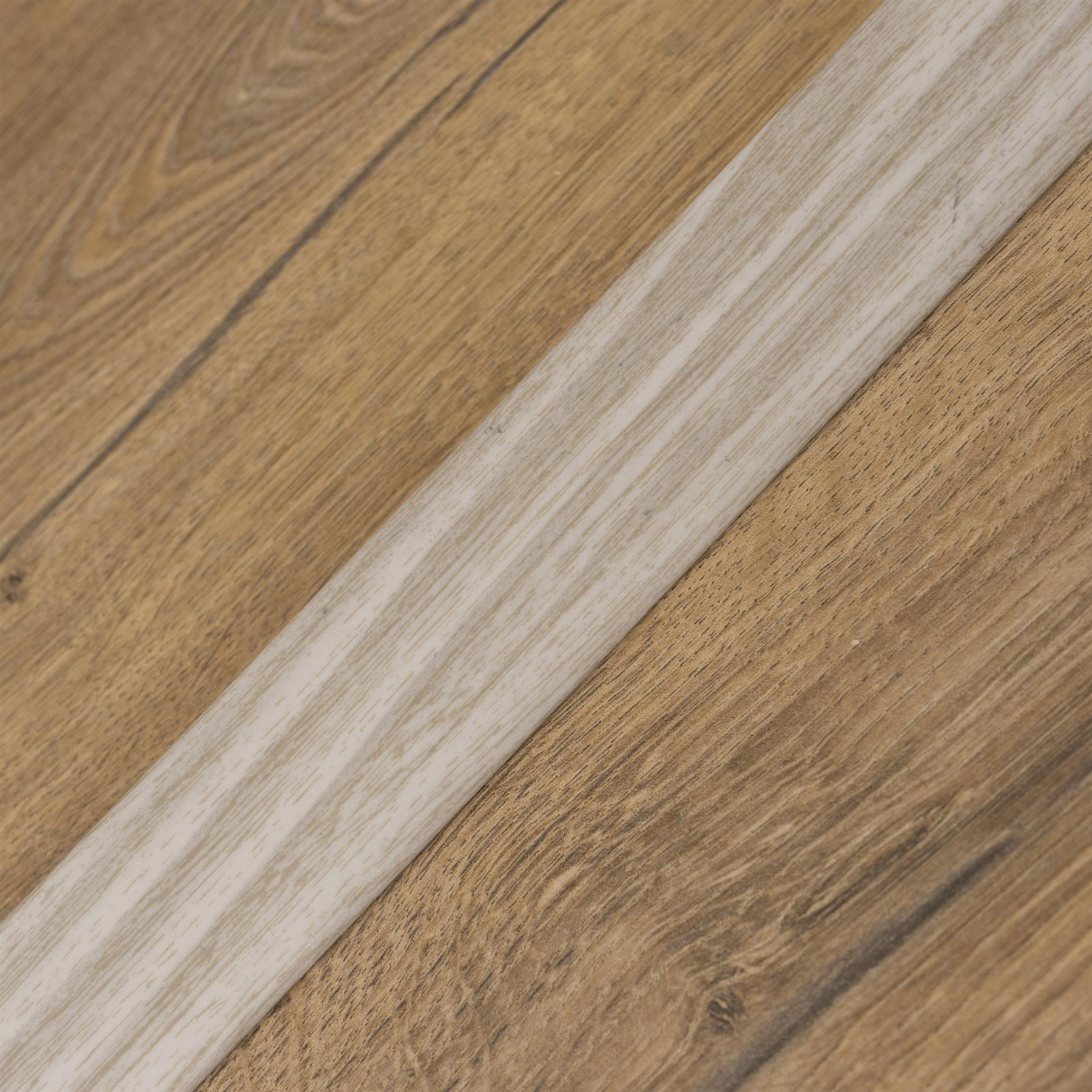 Door threshold wood effect PVC self-adhesive-screw trim 1000x32x5mm bar strip - Picture 70 of 90
