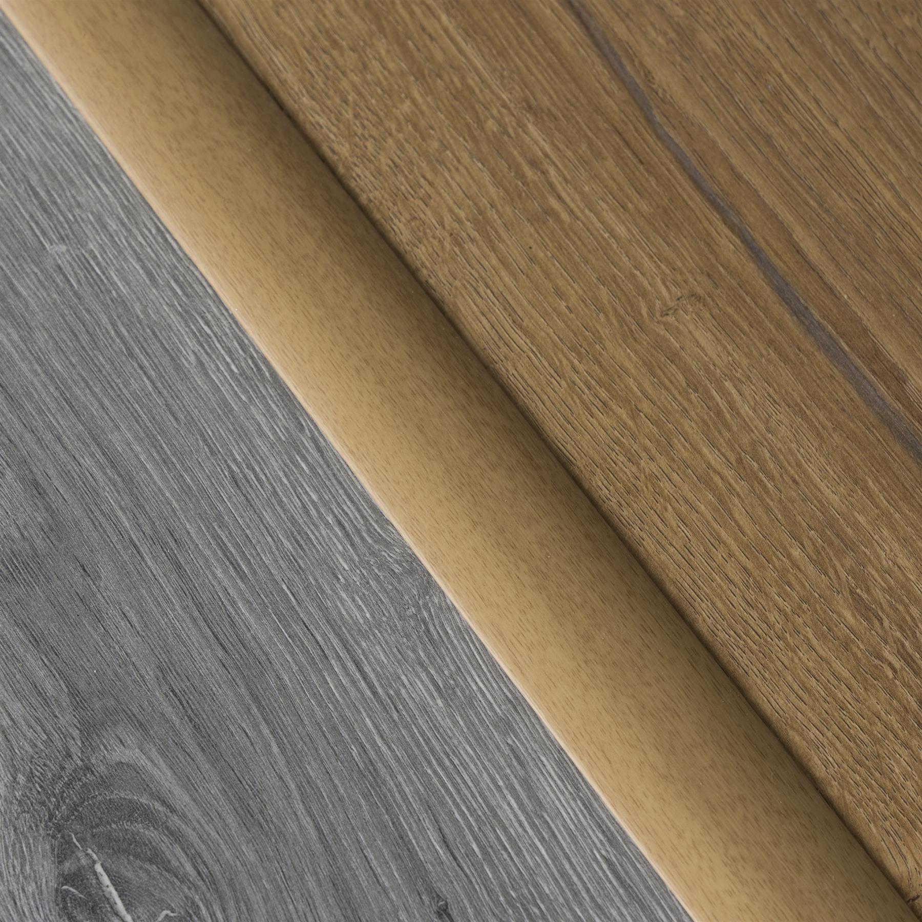 930x35 SELF-ADHESIVE WOOD EFFECT ALUMINIUM FLOOR BAR EDGE TRIM THRESHOLD PROFILE - Picture 58 of 80