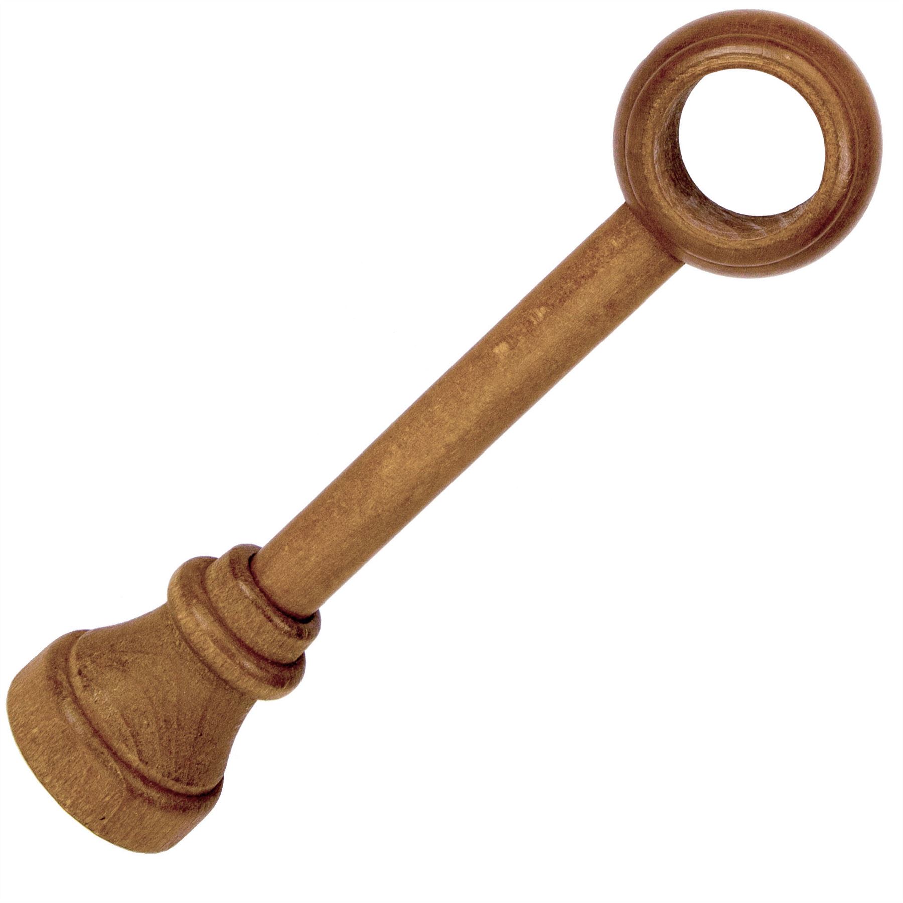 Wooden Classic Single Bracket / Holder for Wooden Curtain Pole / Rail 28mm - Picture 4 of 11