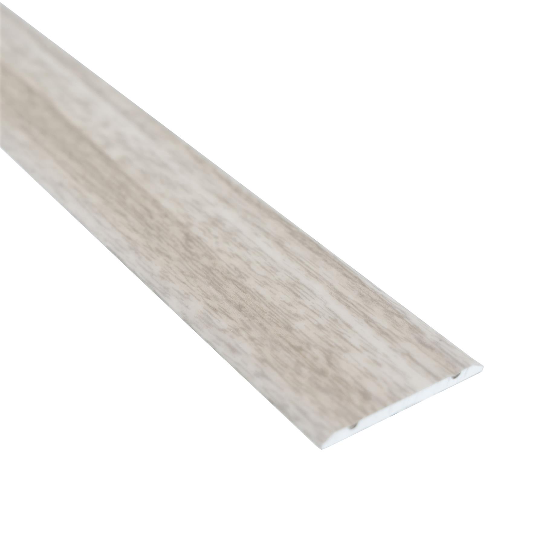 SELF-ADHESIVE WOOD EFFECT ALUMINIUM FLOOR EDGING BAR STRIP TRIM THRESHOLD 930x30 - Picture 10 of 78