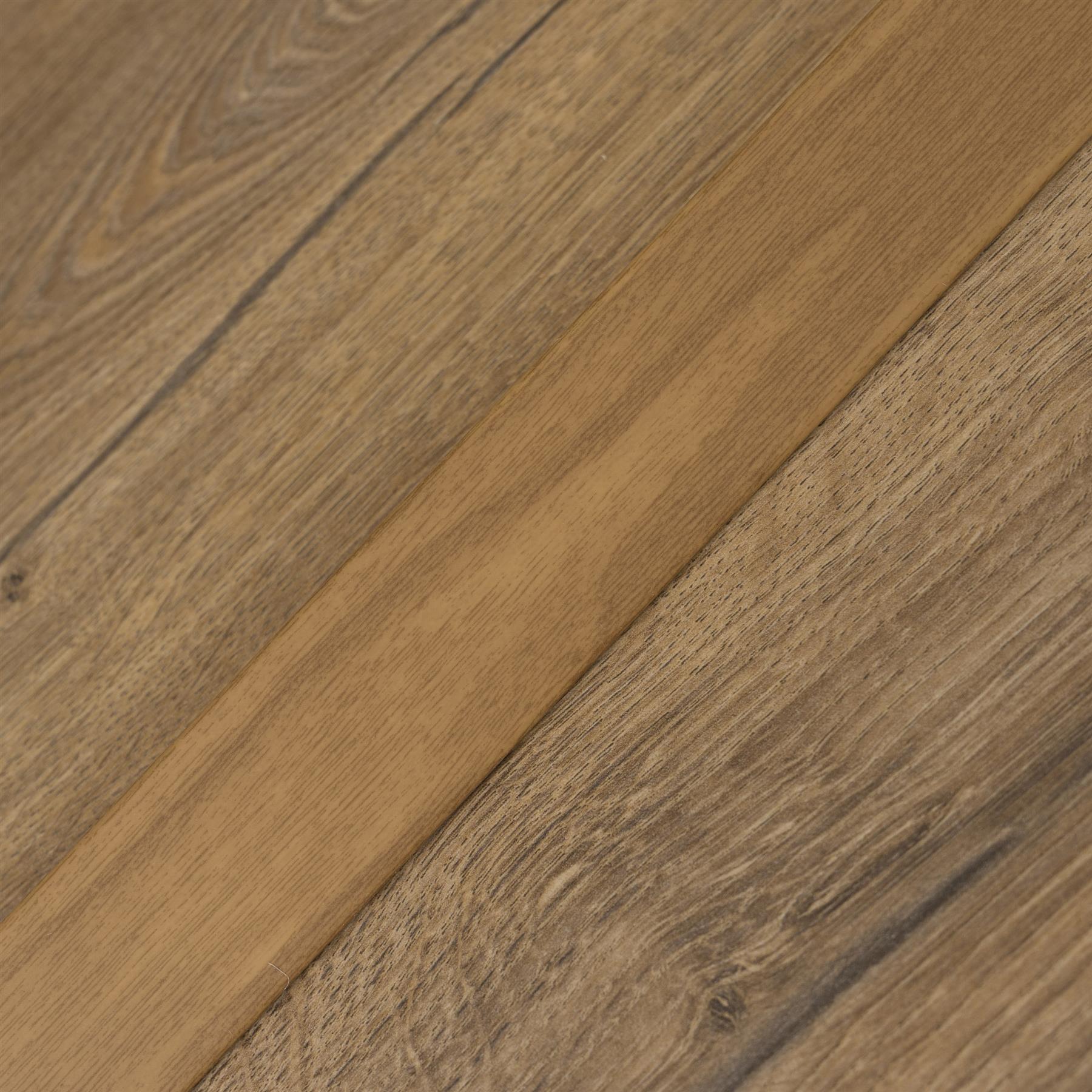 930x35 SELF-ADHESIVE WOOD EFFECT ALUMINIUM FLOOR BAR EDGE TRIM THRESHOLD PROFILE - Picture 8 of 80