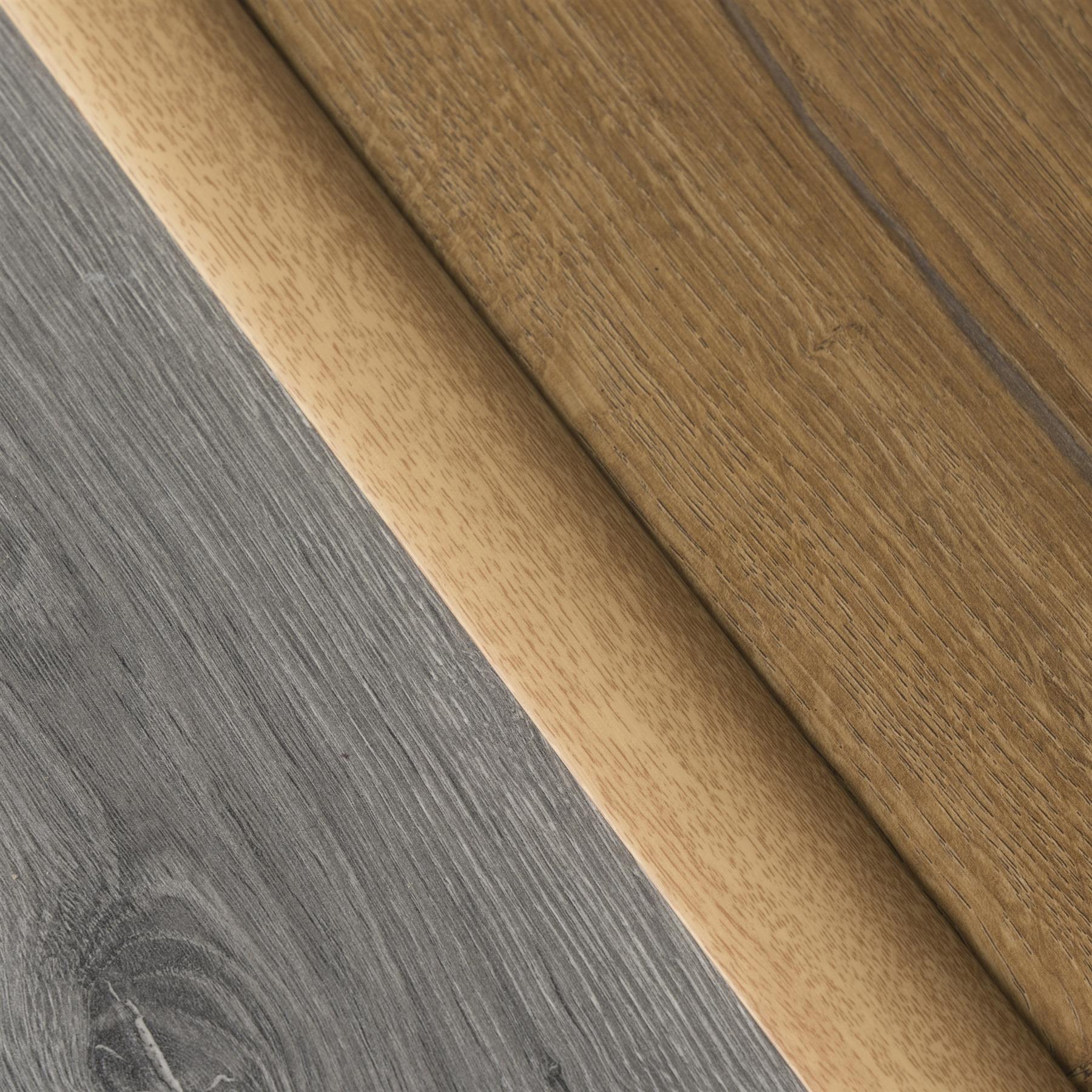 930x35 SELF-ADHESIVE WOOD EFFECT ALUMINIUM FLOOR BAR EDGE TRIM THRESHOLD PROFILE - Picture 69 of 80