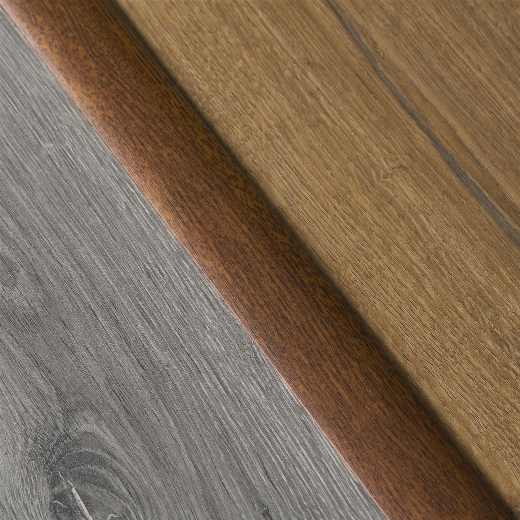 930x35 SELF-ADHESIVE WOOD EFFECT ALUMINIUM FLOOR BAR EDGE TRIM THRESHOLD PROFILE - Picture 48 of 80
