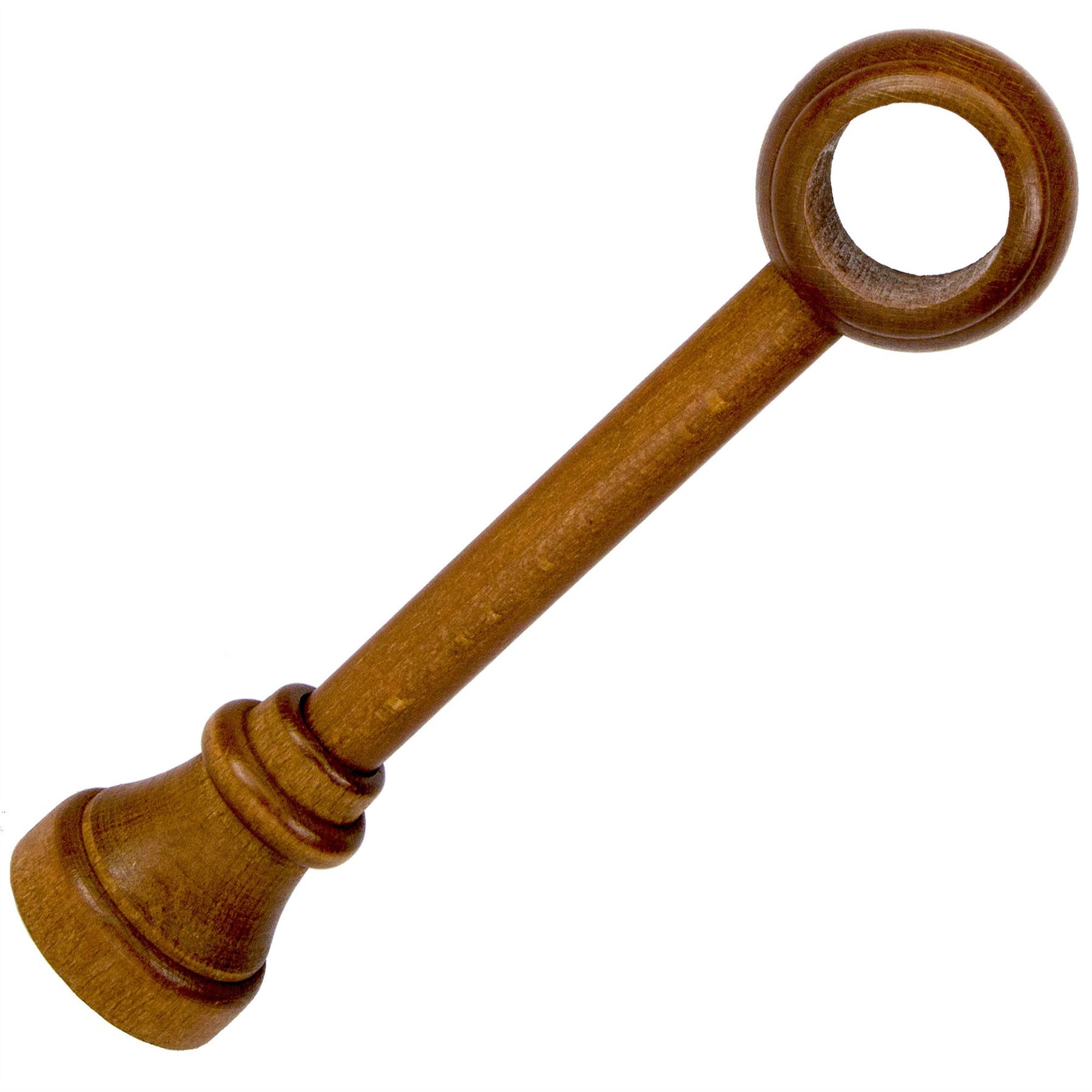 Wooden Classic Single Bracket / Holder for Wooden Curtain Pole / Rail 28mm - Picture 6 of 11