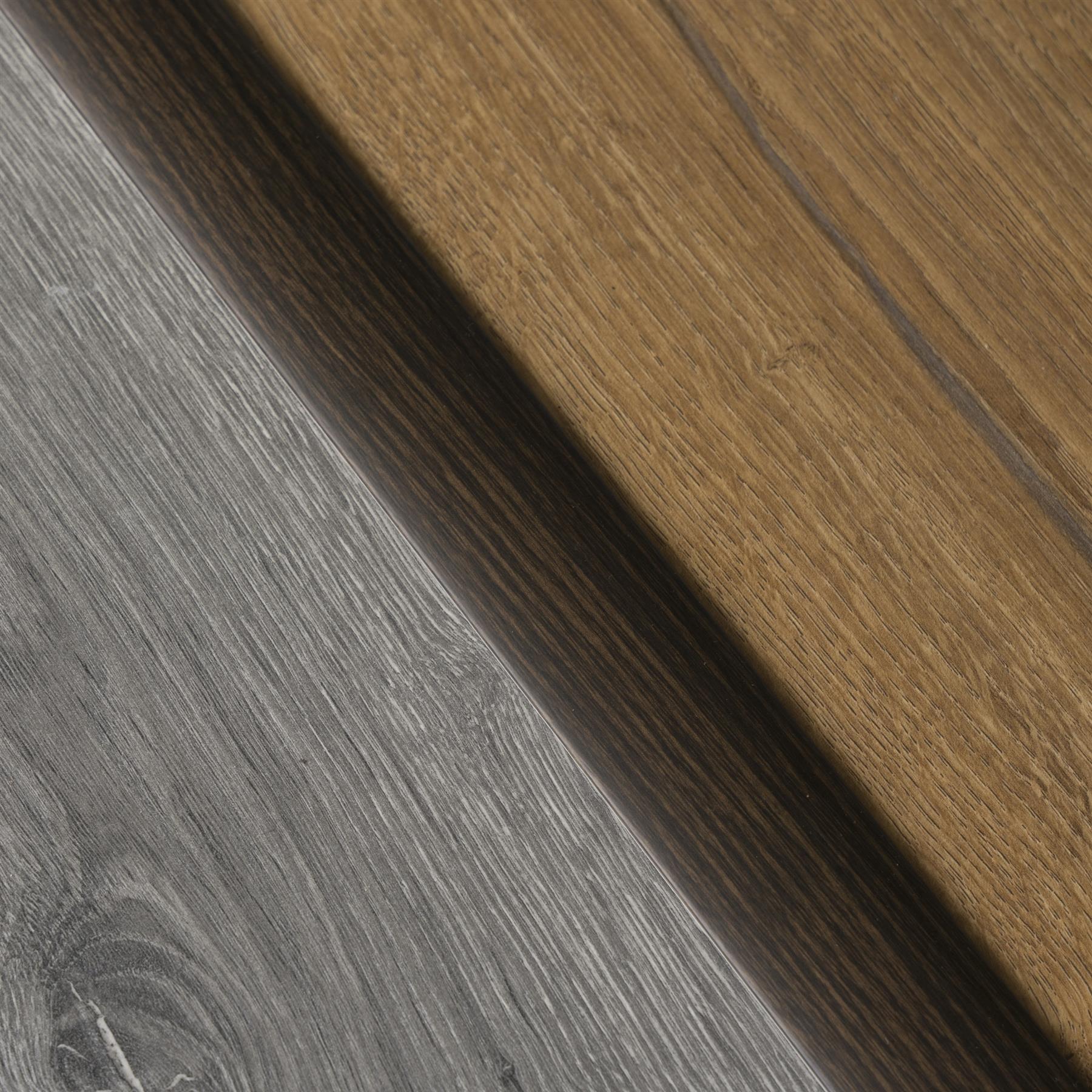 Door threshold wood effect PVC self-adhesive-screw trim 1000x32x5mm bar strip - Picture 88 of 90