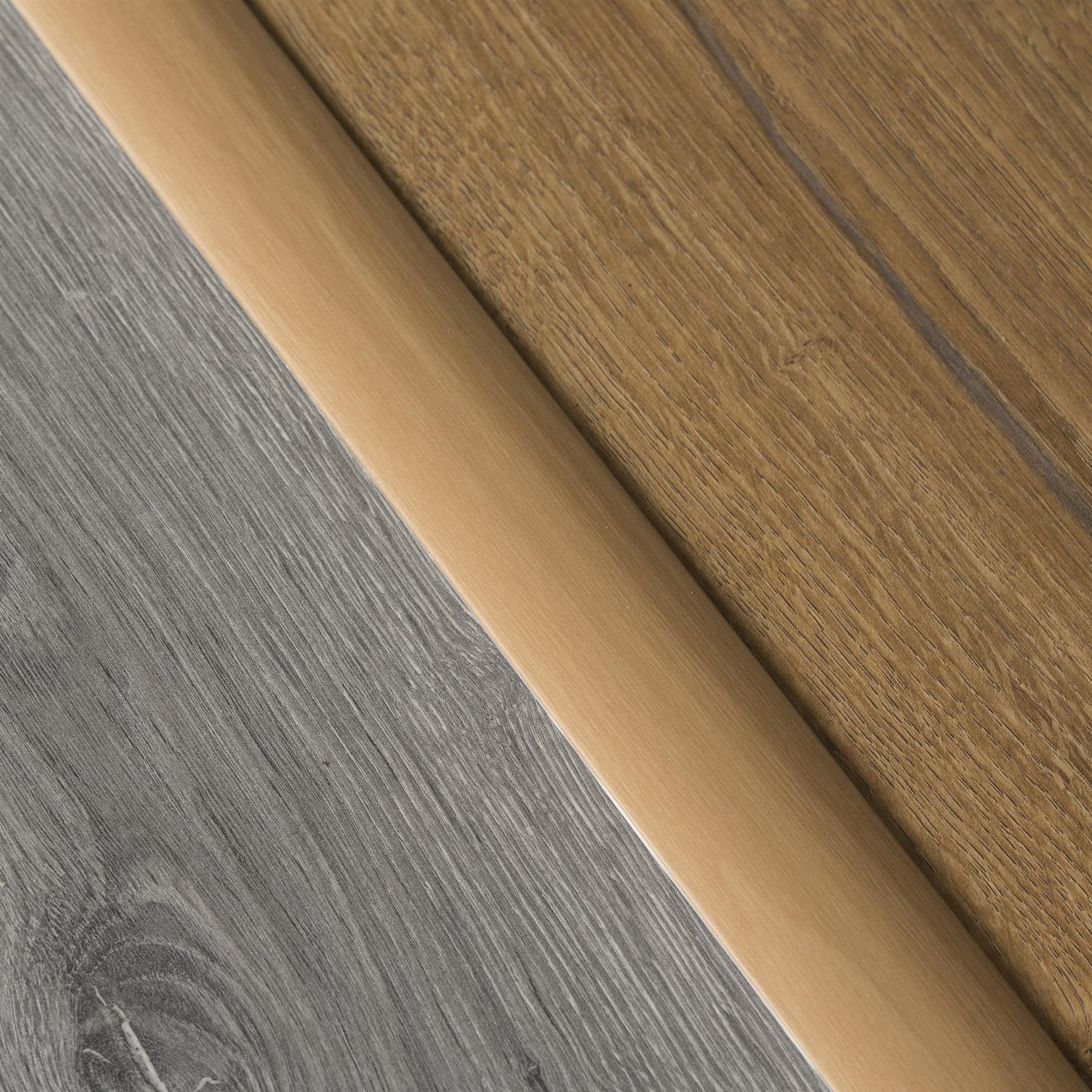 930x35 SELF-ADHESIVE WOOD EFFECT ALUMINIUM FLOOR BAR EDGE TRIM THRESHOLD PROFILE - Picture 19 of 80