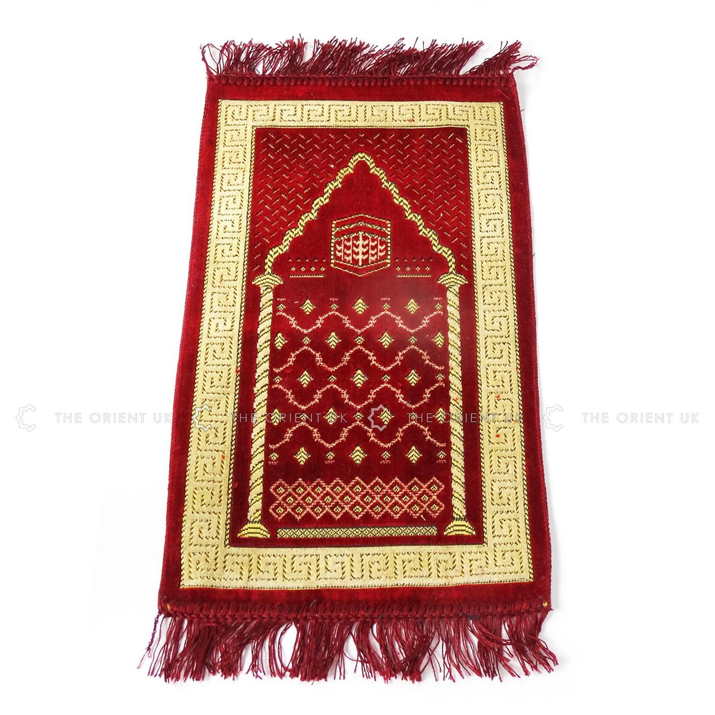 Turkish Kids Children Prayer Mat Islamic Pray Rug Namaz Carpet 60x35cm