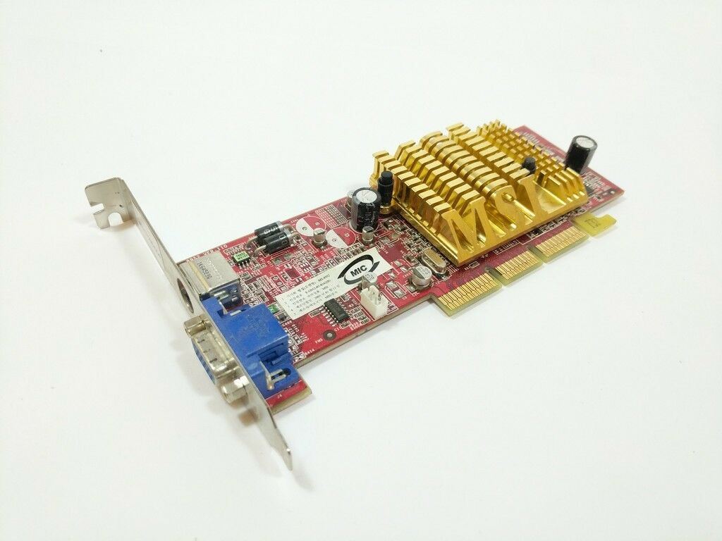 AGP MS-8952 9250SE 64MB Card Radeon Graphics Details MSI about