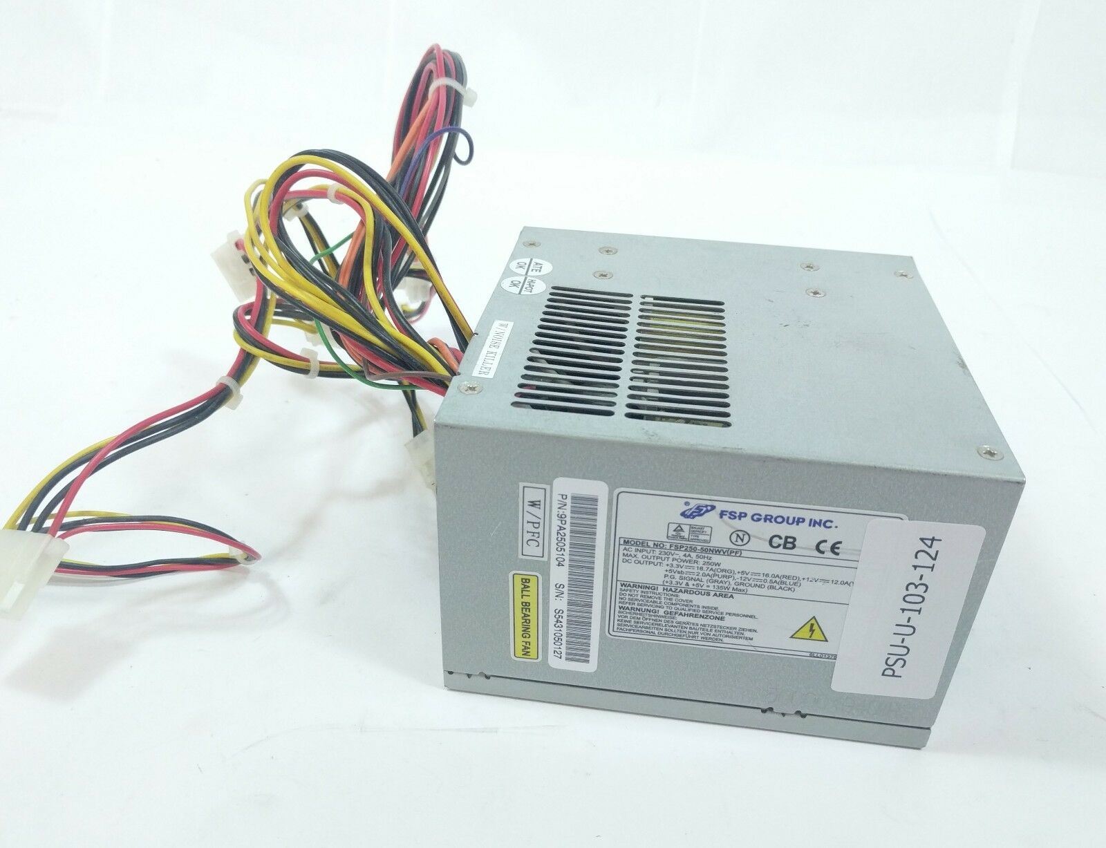 FSP Group FSP250-50NWV 250W 20 Pin Micro ATX Power Supply | eBay