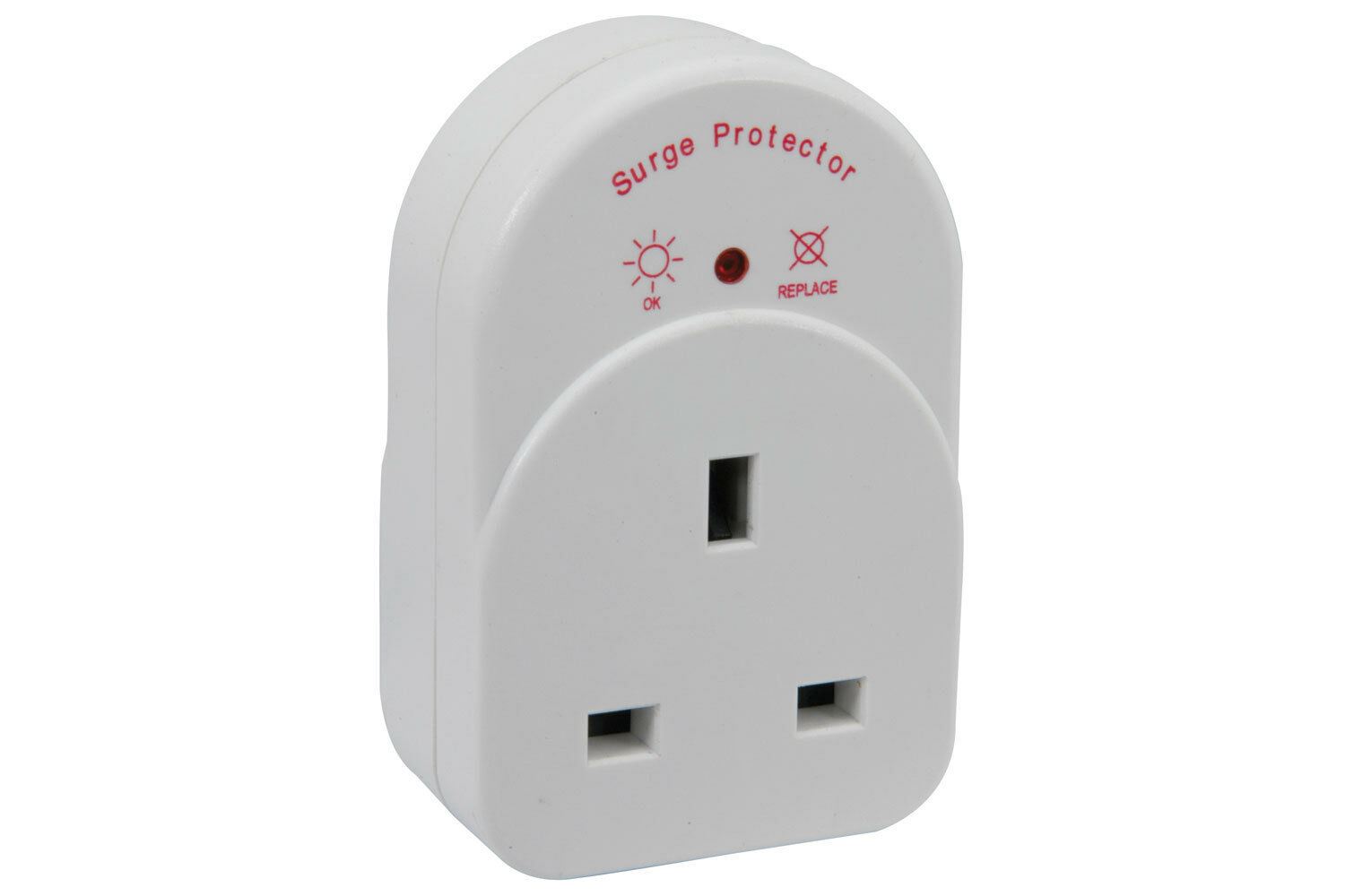 Benross 45610 3 Way Switched Surge Protected Wall Adaptateur Socket Surge Plug UK