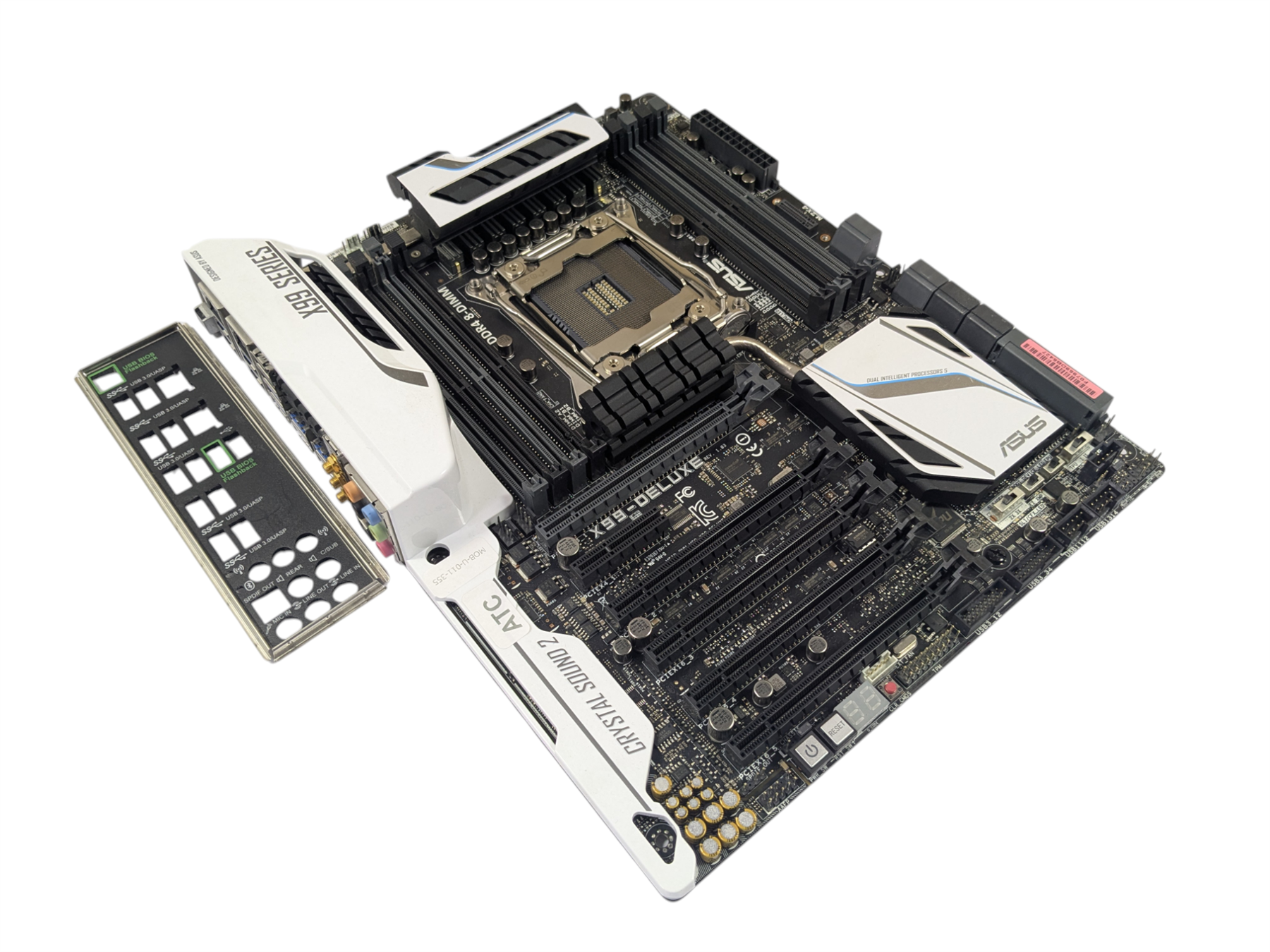 ASUS X99-DELUXE LGA2011-3 DDR4 ATX Motherboard w/ BP