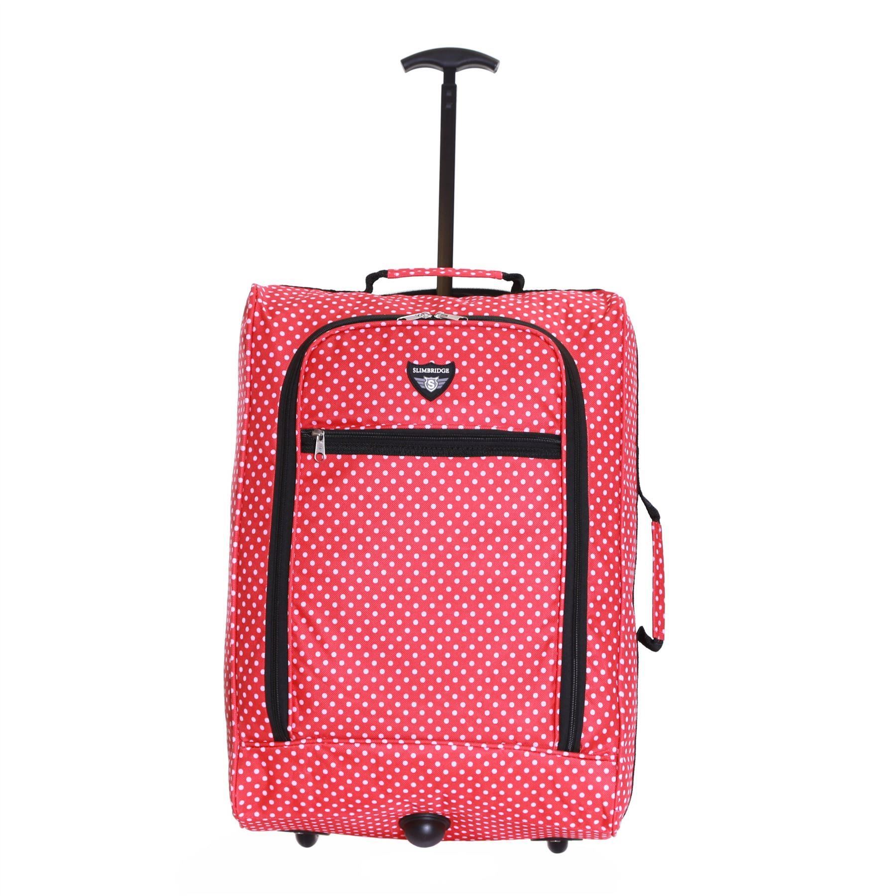 Ryanair Easyjet Flybe Set of 2 Cabin Approved Hand Trolley Suitcase