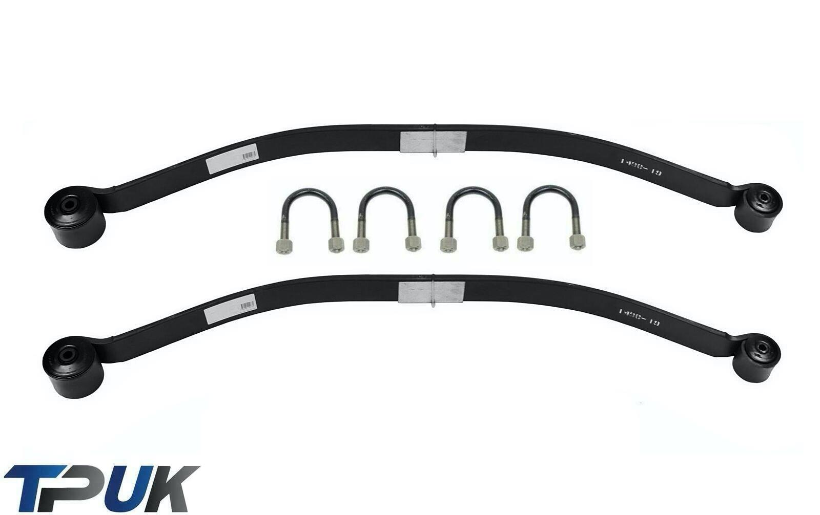 FORD TRANSIT CUSTOM MK8 1 LEAF SPRINGS SINGLE + UBOLTS 2.0 2.2 FWD 60MM