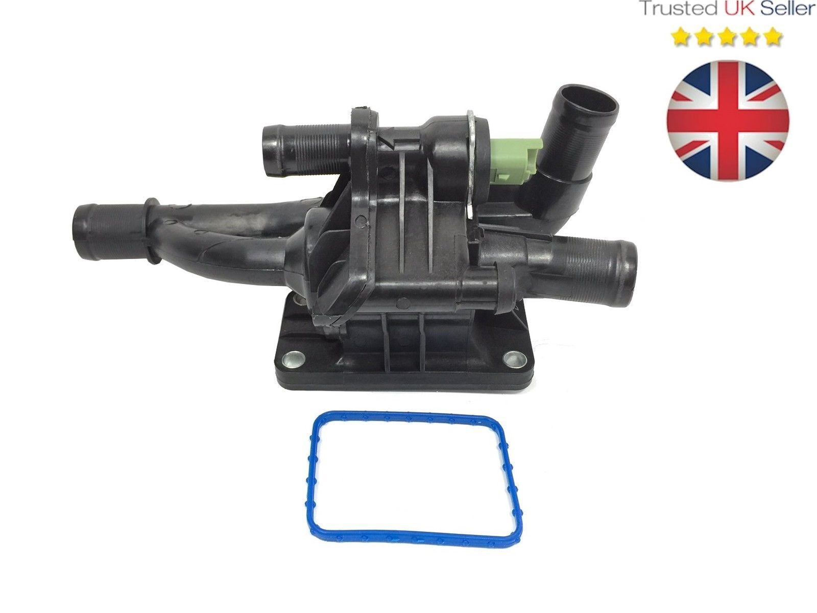 Car Parts FORD FIESTA MK6 1.4 TDCI NEW THERMOSTAT HOUSING GASKET Motors