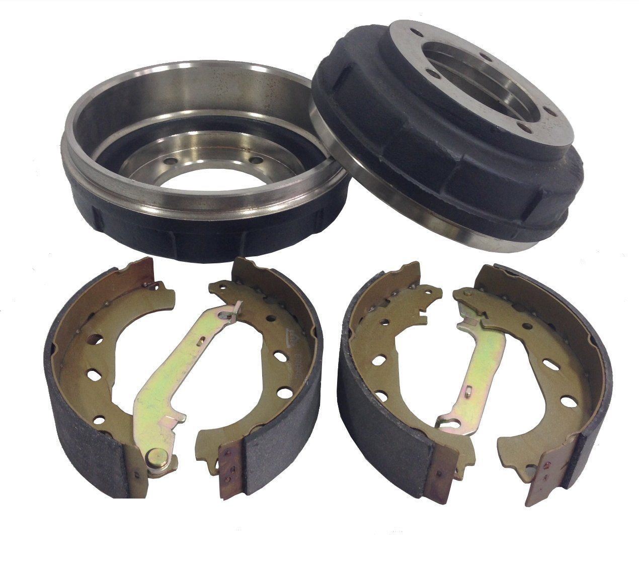 FORD TRANSIT 2.0 FWD MK6 REAR BRAKE DRUM AND SHOE KIT FULL SET 2000