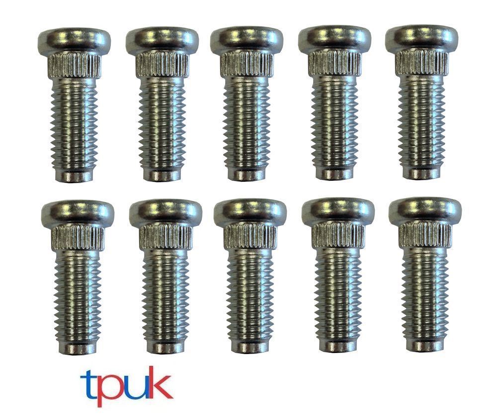TRANSIT MK6 FRONT WHEEL STUDS M14 X 37 SET OF 5 SINGLE WHEEL ONLY 4424984