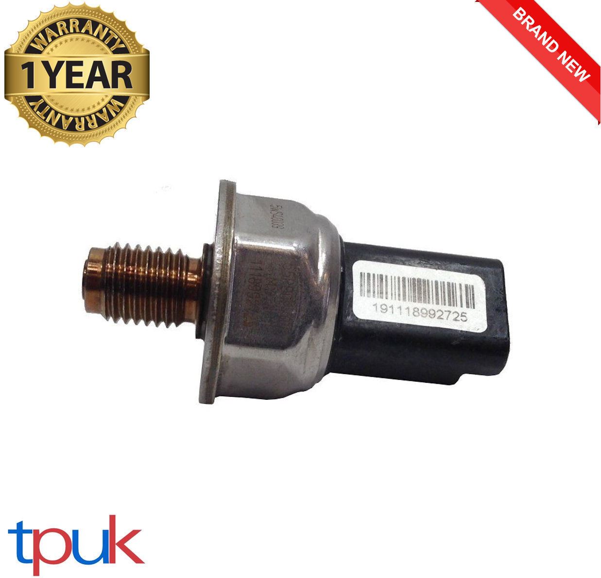 DELPHI FORD FOCUS SMAX TRANSIT CONNECT FUEL RAIL HIGH PRESSURE SENSOR