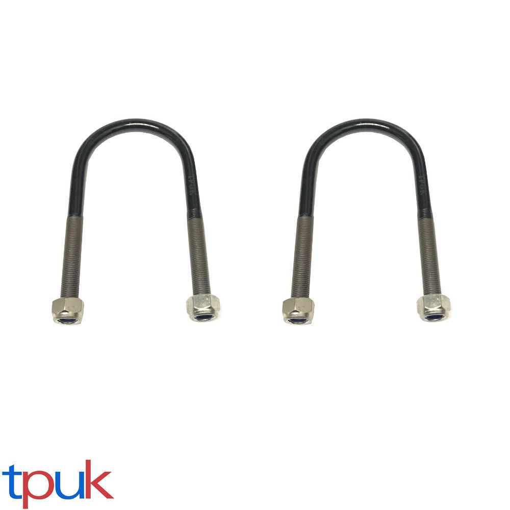 BRAND NEW FORD TRANSIT 60MM LEAF SPRING U BOLT MK7 FOR UP TO 2+1 UBOLT PAIR OF